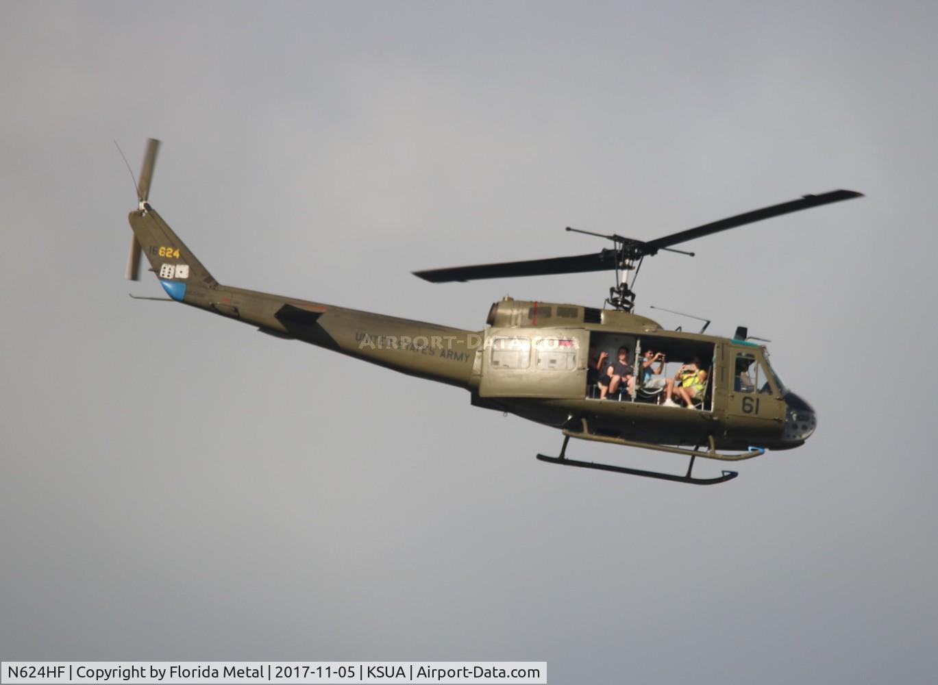 N624HF, 1966 Bell UH-1D Iroquois C/N 8819, Stuart 2017