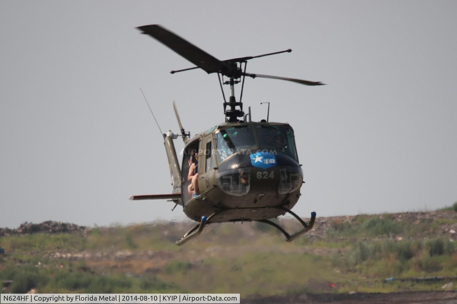 N624HF, 1966 Bell UH-1D Iroquois C/N 8819, TOM 2014