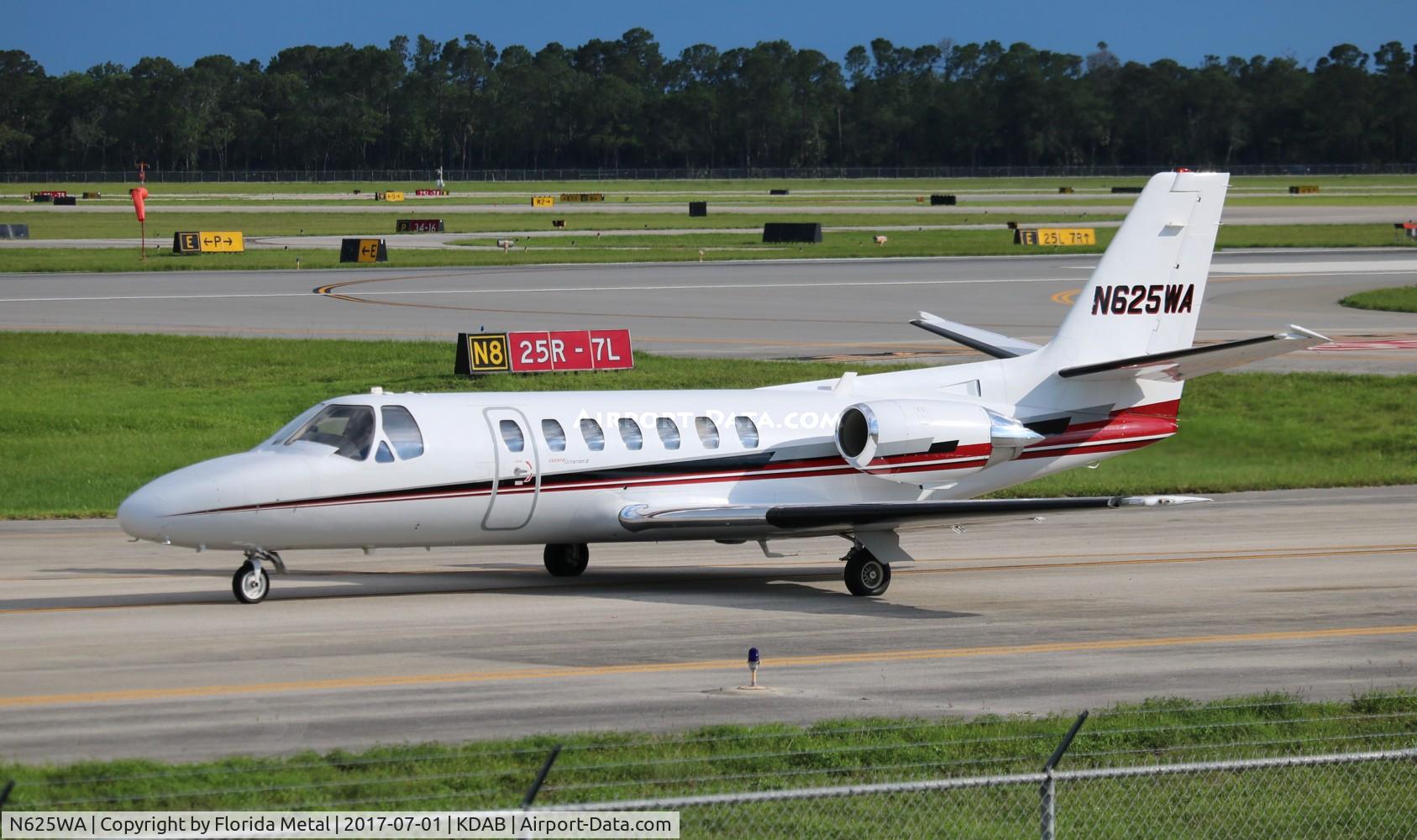 N625WA, 1989 Cessna 560 Citation V C/N 560-0027, DAB 2017