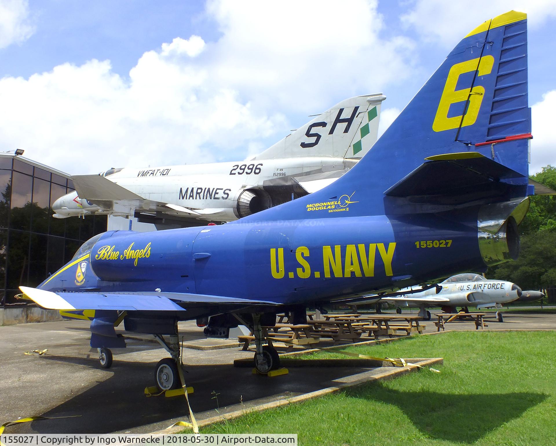 155027, Douglas A-4F Skyhawk C/N 13843, Douglas A-4F Skyhawk at the Southern Museum of Flight, Birmingham AL