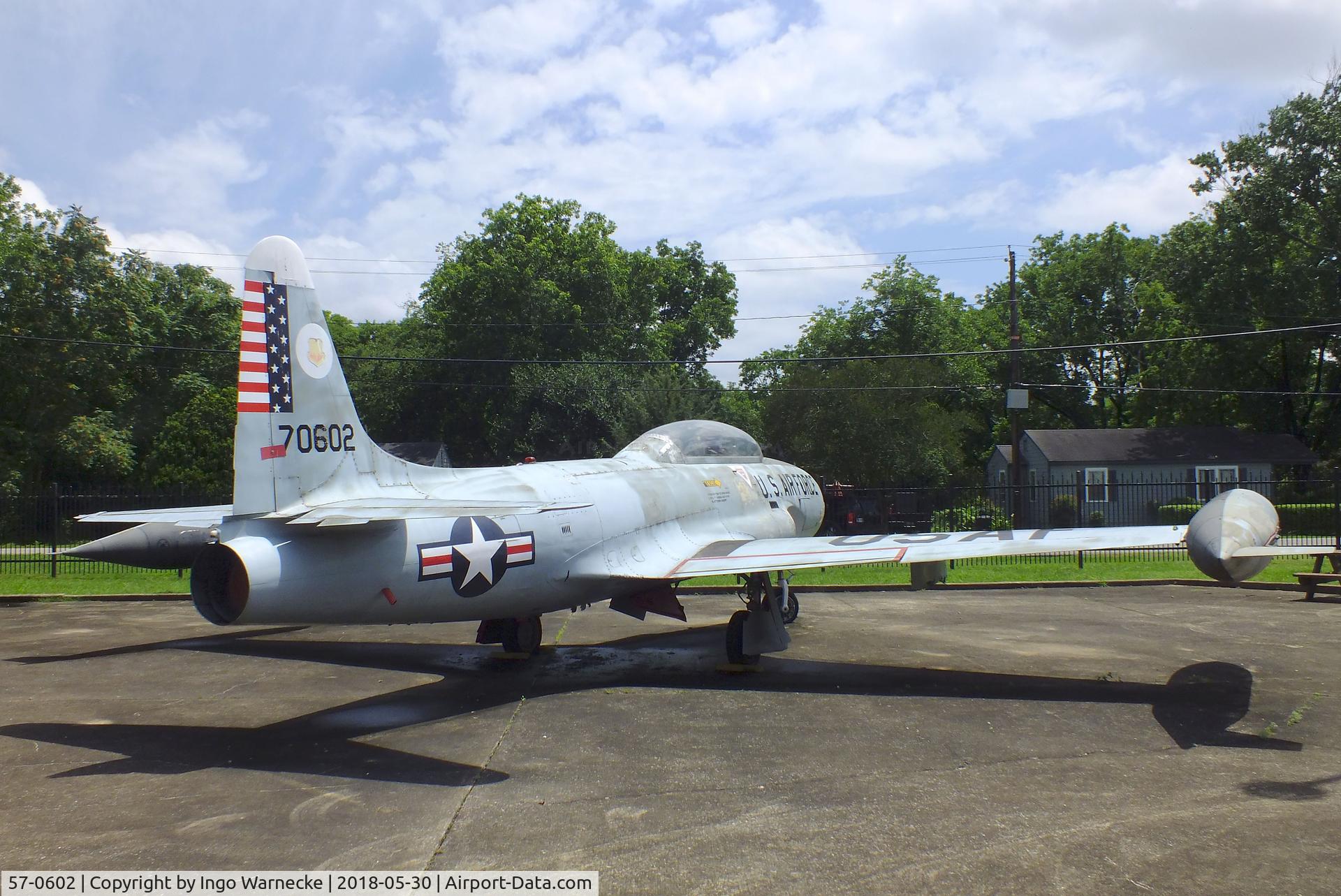 57-0602, 1957 Lockheed T-33A Shooting Star C/N 580-1251, Lockheed T-33A at the Southern Museum of Flight, Birmingham AL