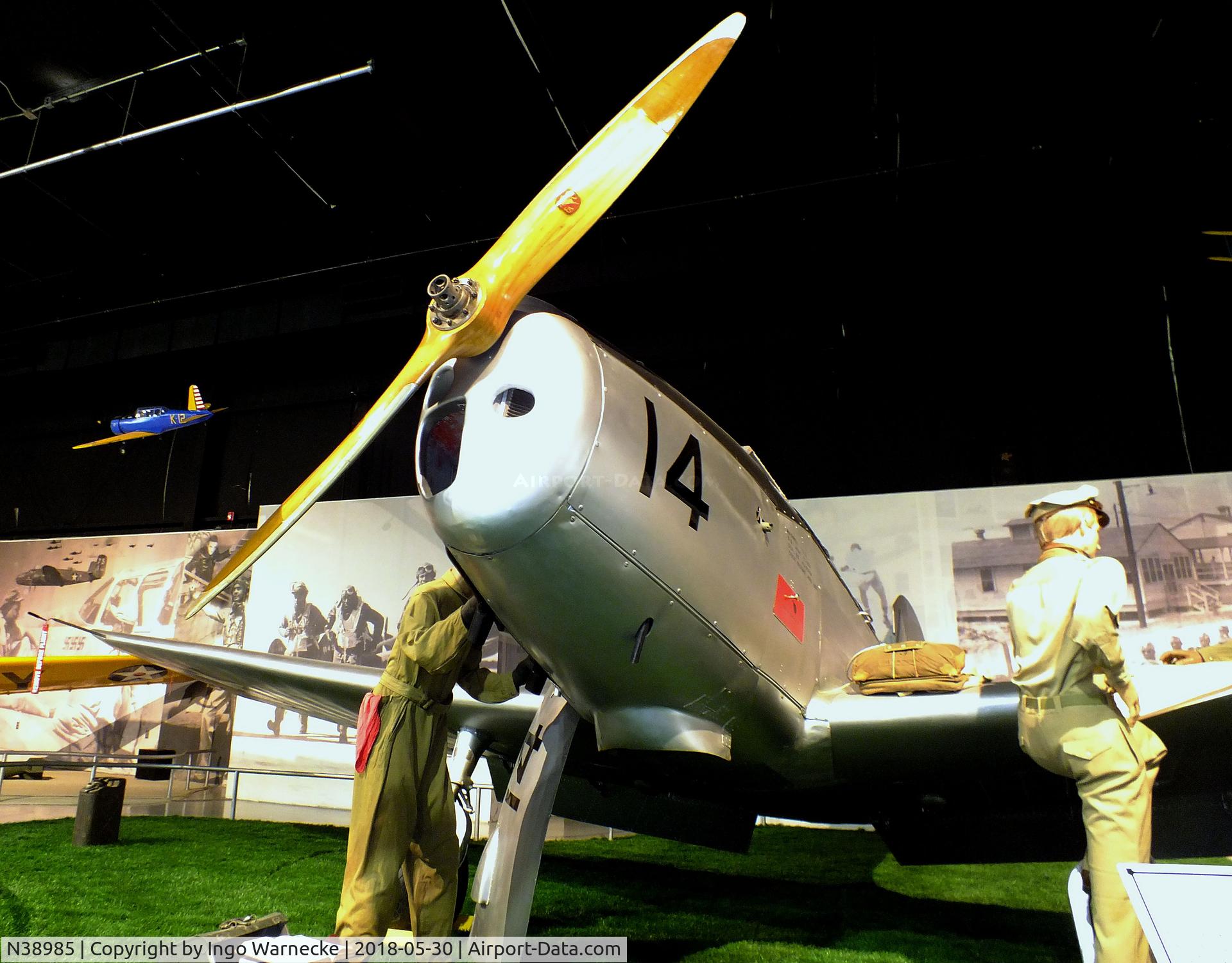 N38985, Fairchild M-62A C/N T42-1959, Fairchild PT-19A at the Southern Museum of Flight, Birmingham AL