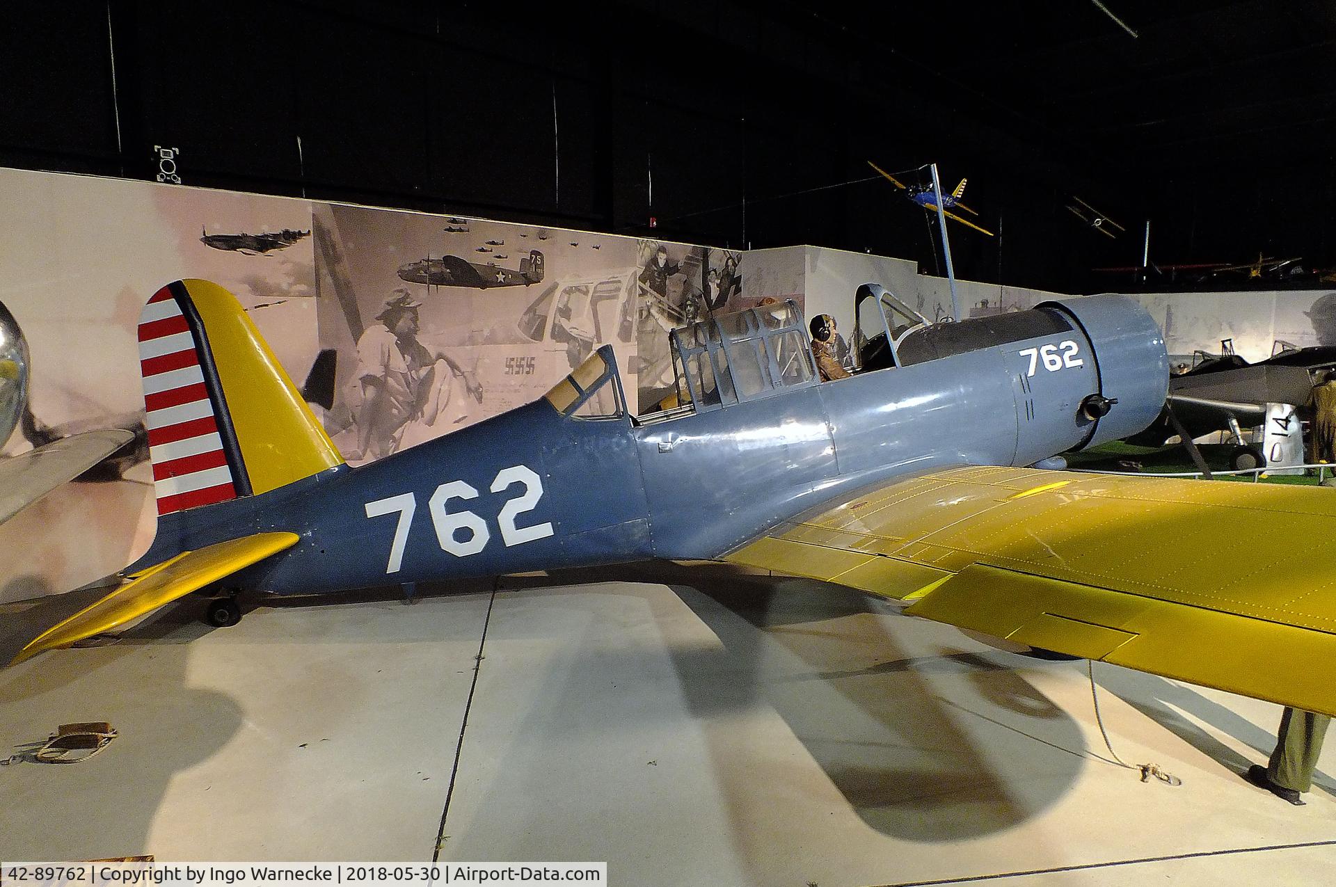 42-89762, Vultee BT-13 C/N 79-575, Vultee BT-13B Valiant at the Southern Museum of Flight, Birmingham AL