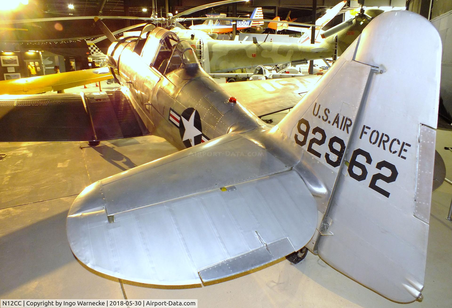 N12CC, 1950 North American T-6G Texan C/N 168-66, North American T-6G Texan at the Southern Museum of Flight, Birmingham AL