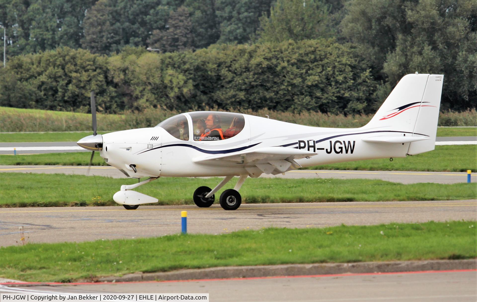 PH-JGW, Europa XS Tri-Gear C/N 206, Lelystad Airport