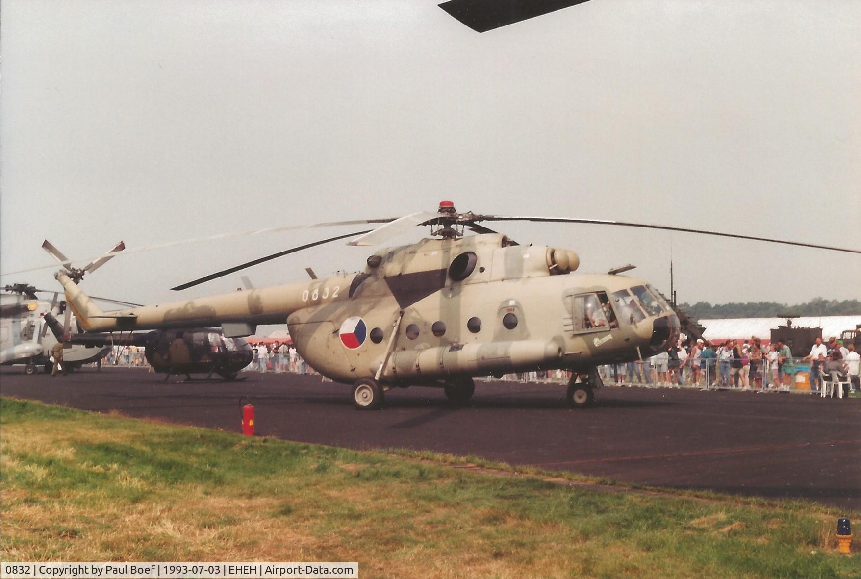 0832, Mil Mi-17 Hip C/N 108M32, Airshow RNLAF 03-07-1993 Eindhoven Air Base