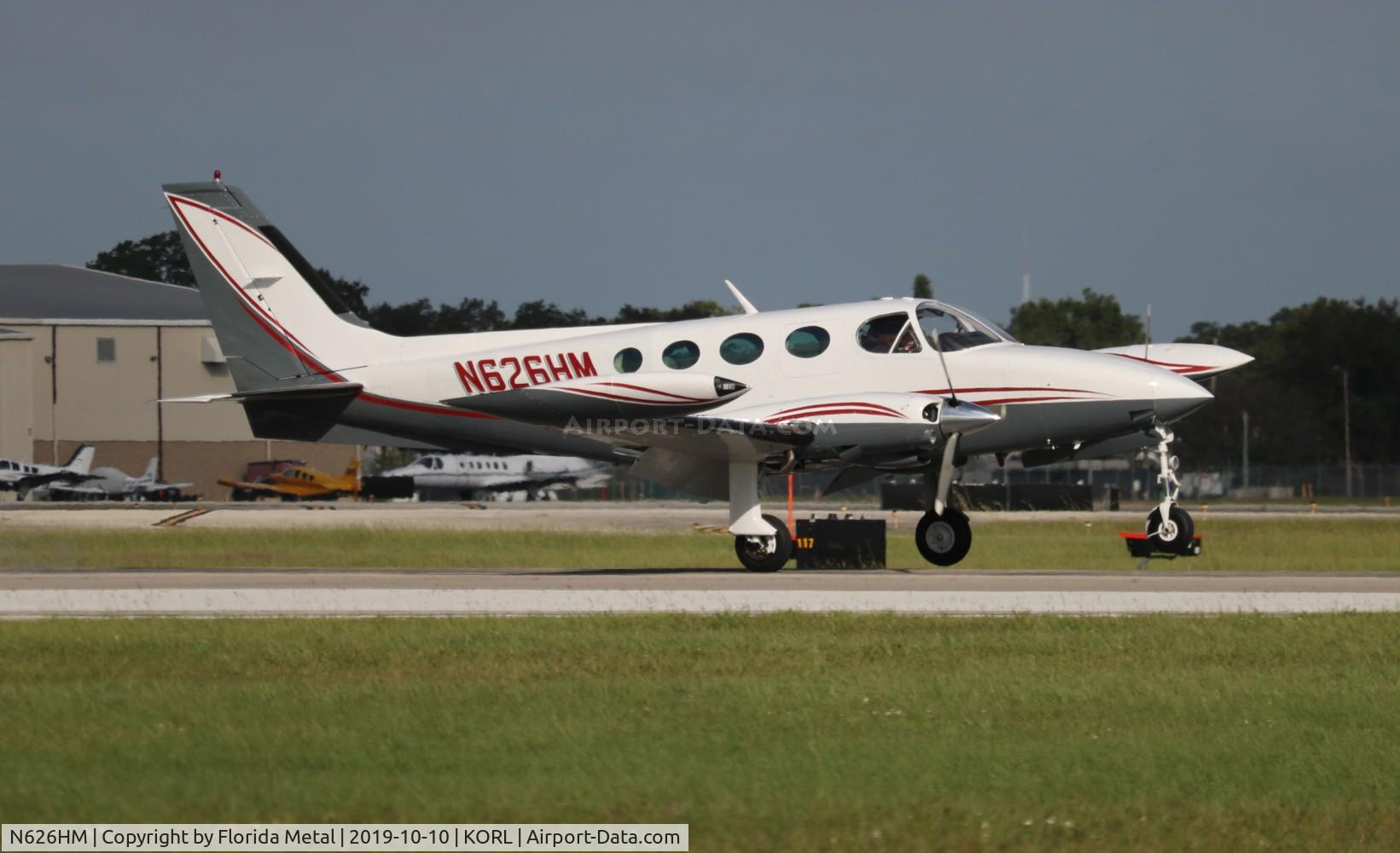 N626HM, 1981 Cessna 340A C/N 340A1280, ORL 2019
