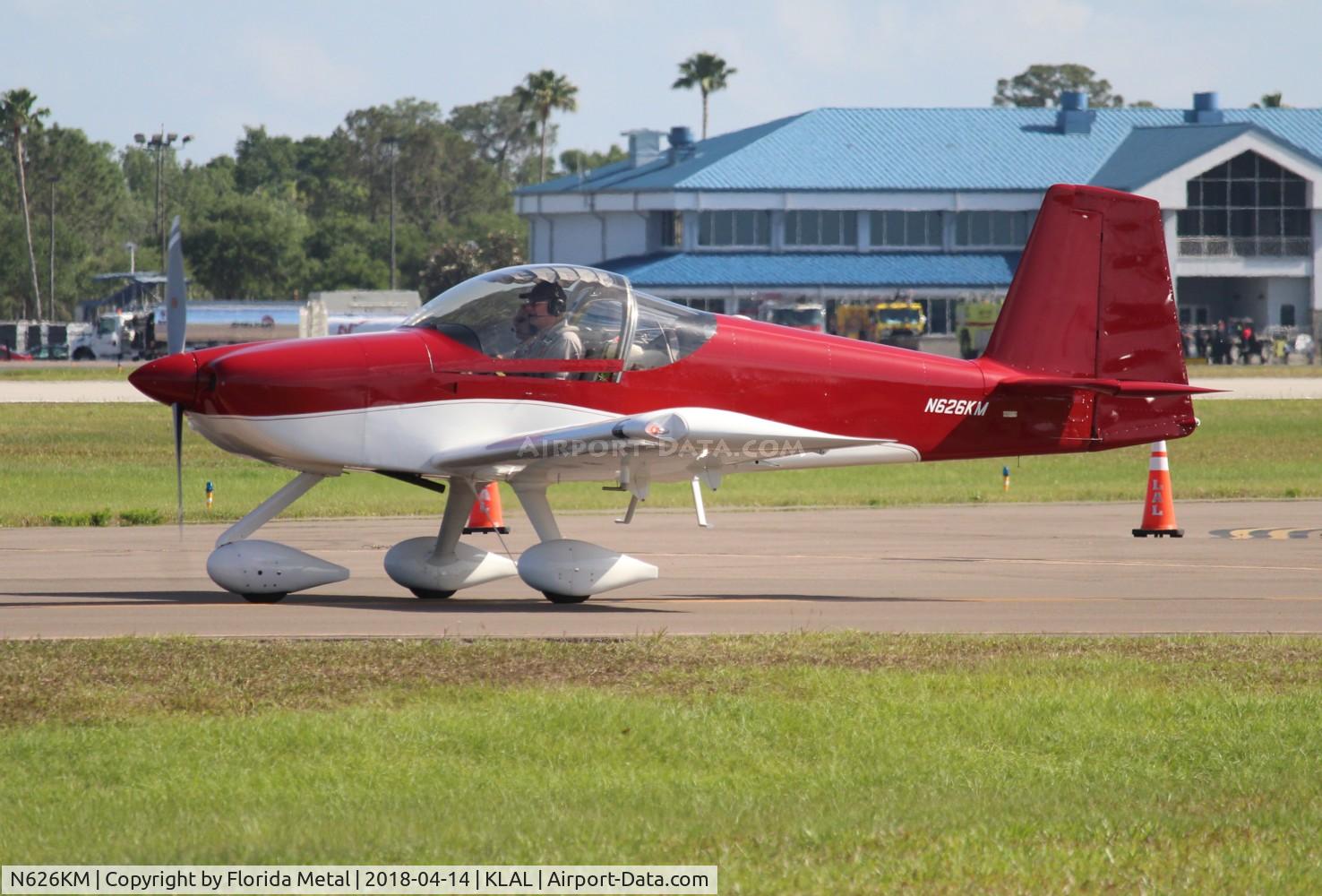 N626KM, 2017 Van's RV-14A C/N 140093, SNF 2018
