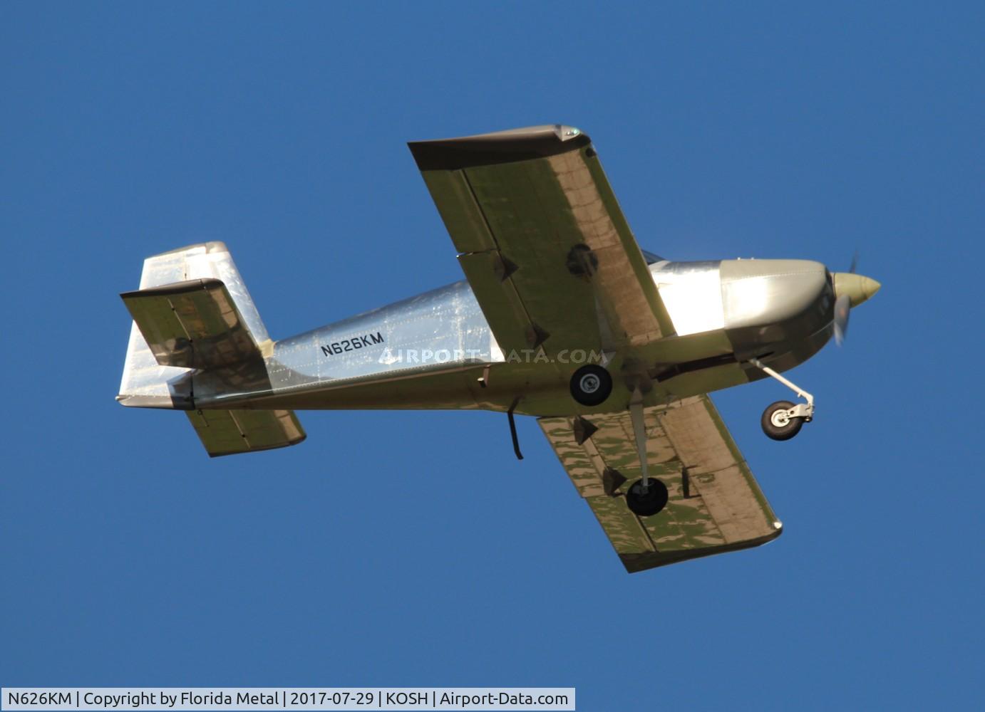 N626KM, 2017 Van's RV-14A C/N 140093, OSH 2017