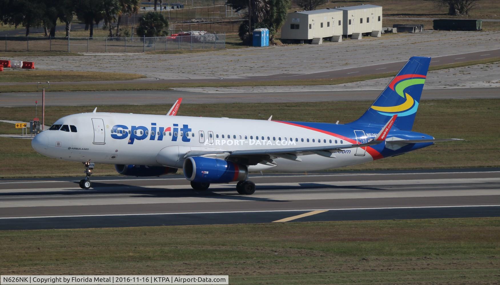 N626NK, 2014 Airbus A320-232 C/N 5999, TPA 2016