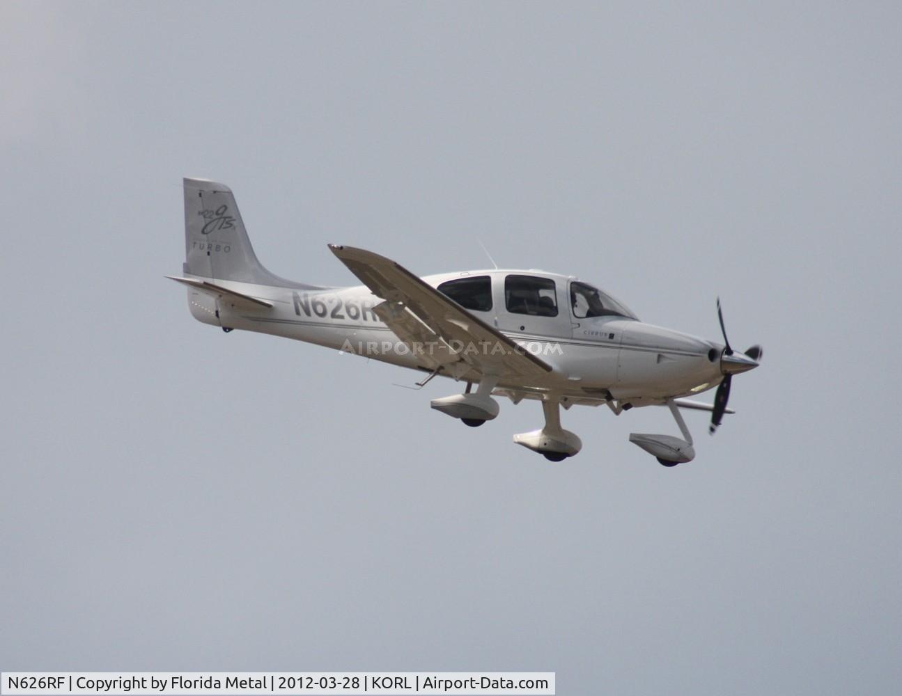 N626RF, 2008 Cirrus SR22 C/N 3167, ORL 2012