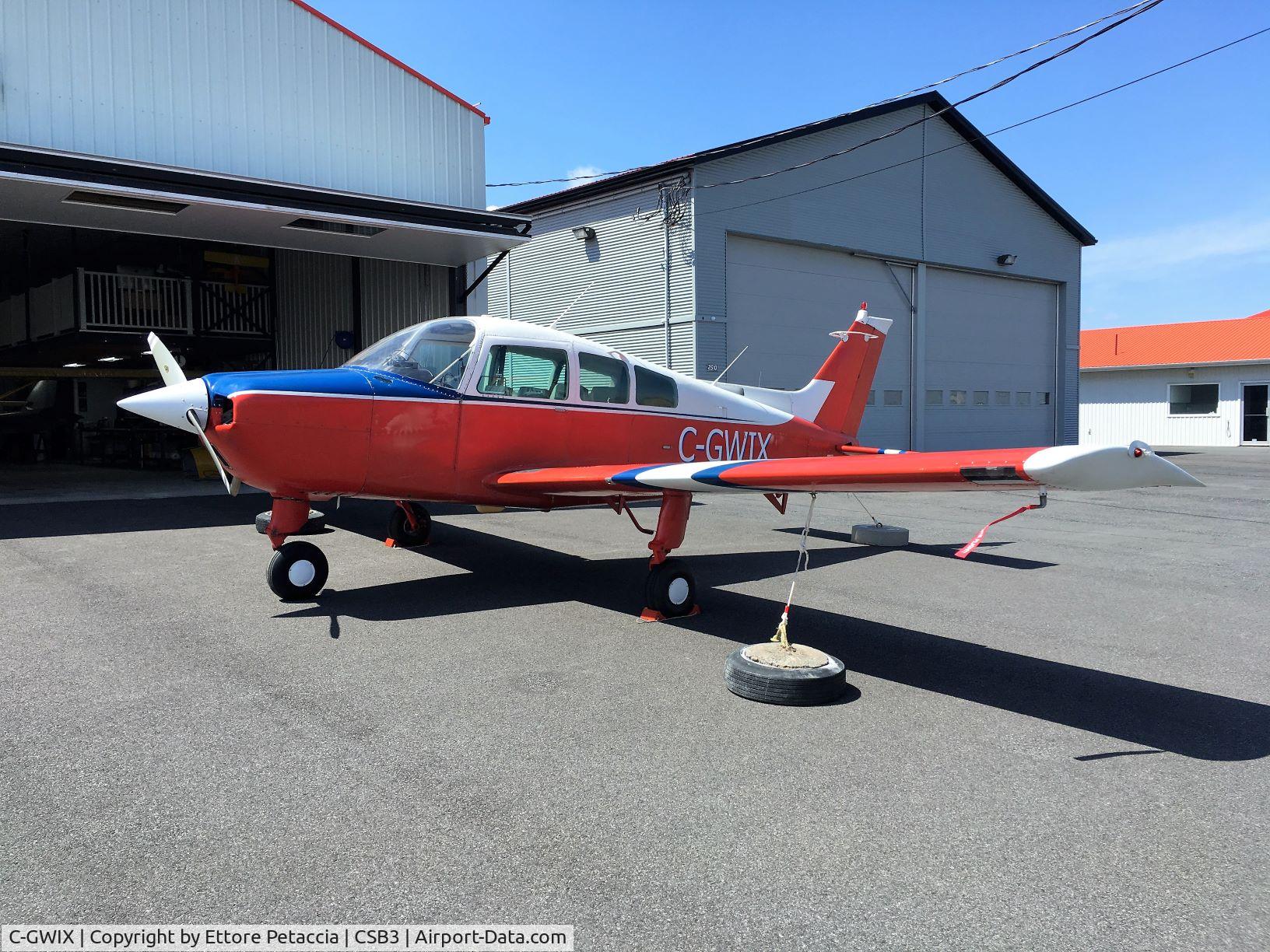 C-GWIX, 1977 Beech C23 Sundowner 180 Sundowner 180 C/N M-1946, Picture taken after engine major overhaul and new interior.
