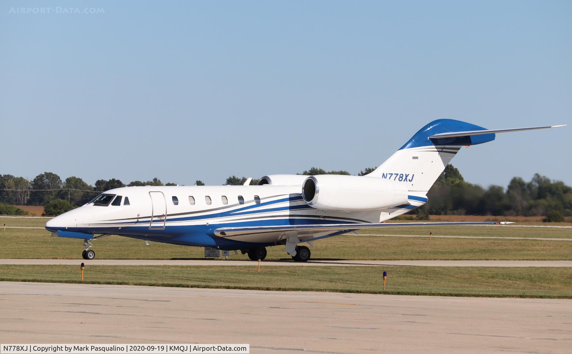 N778XJ, 2007 Cessna 750 Citation X Citation X C/N 750-0278, Cessna 750
