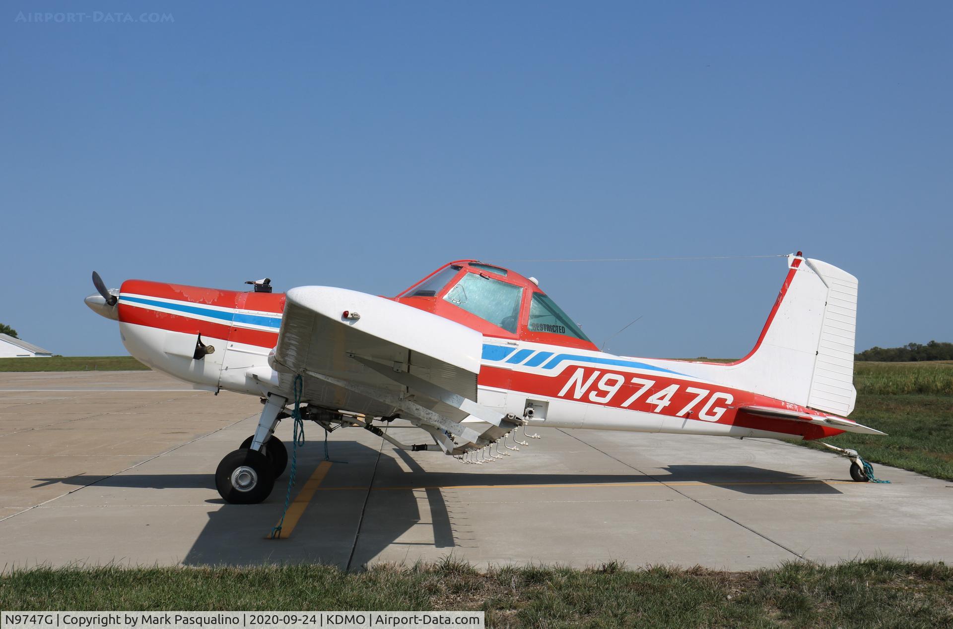 N9747G, 1974 Cessna A188B C/N 18801587T, Cessna A188B