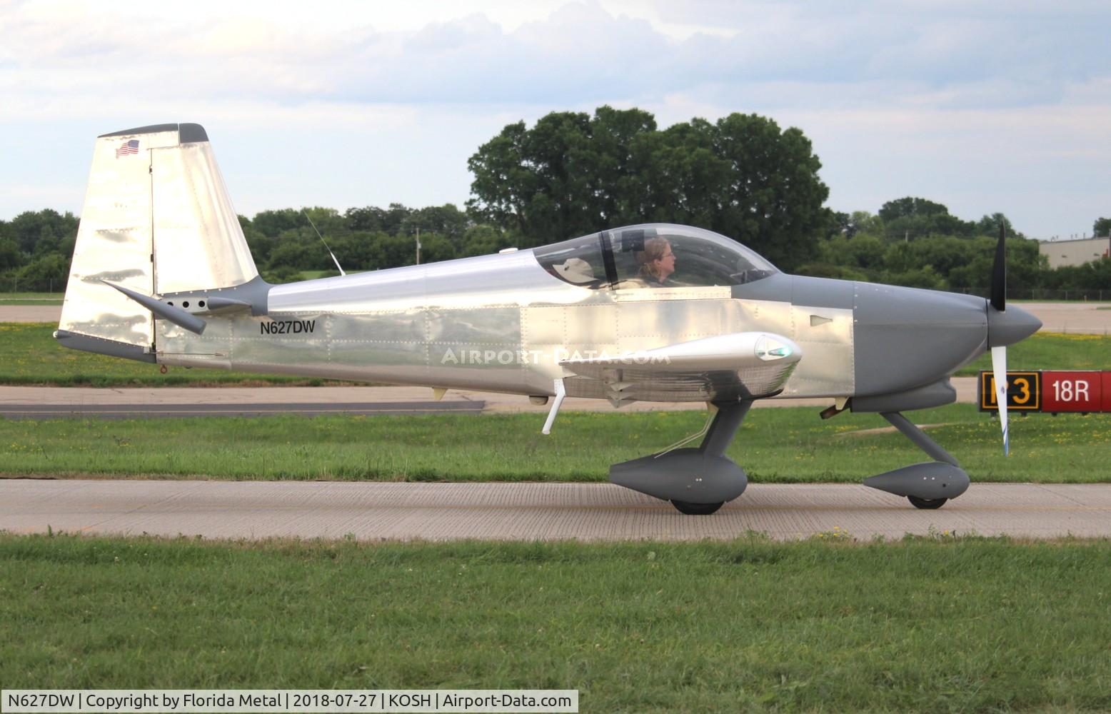 N627DW, Vans RV-9A C/N 91505, OSH 2018