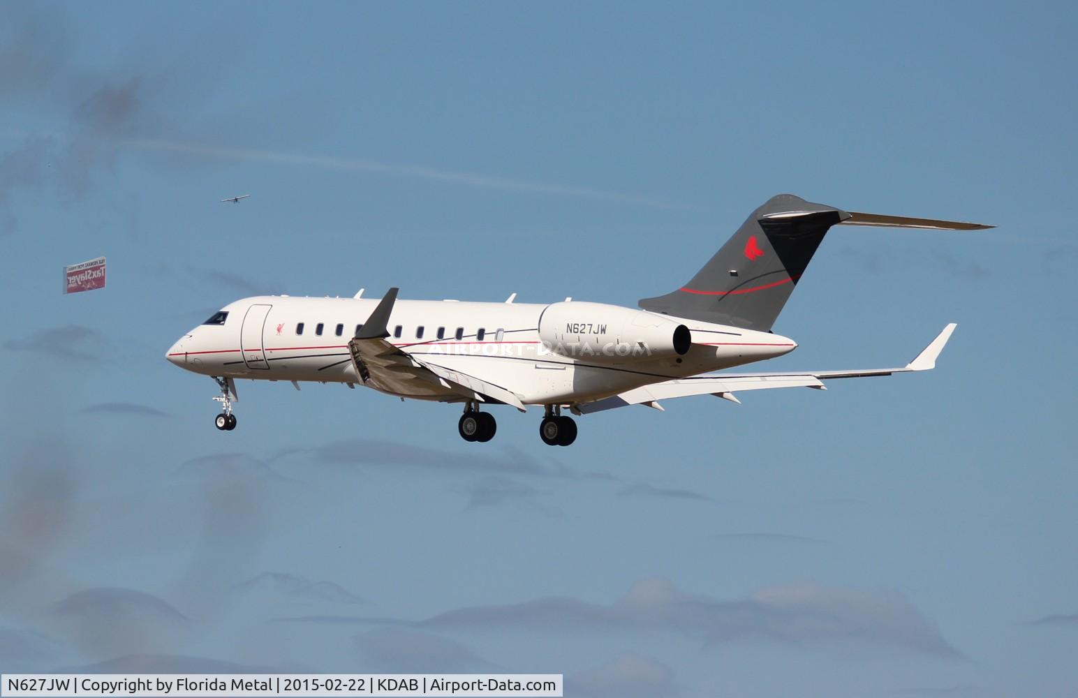 N627JW, 2013 Bombardier BD-700-1A11 Global 5000 C/N 9550, DAB 2015