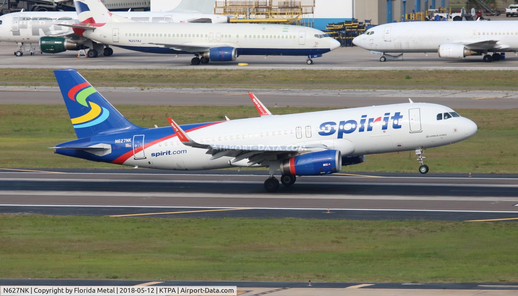 N627NK, 2014 Airbus A320-232 C/N 6082, TPA 2018