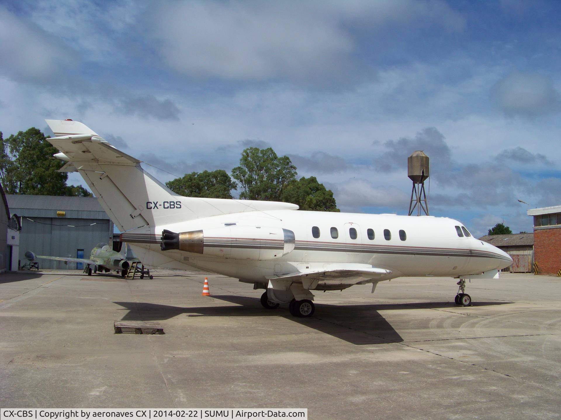 CX-CBS, 1976 Hawker Siddeley HS.125 Series 600A C/N 256067, 22 feb 2014 Base Aérea Nº 1 - Carrasco.