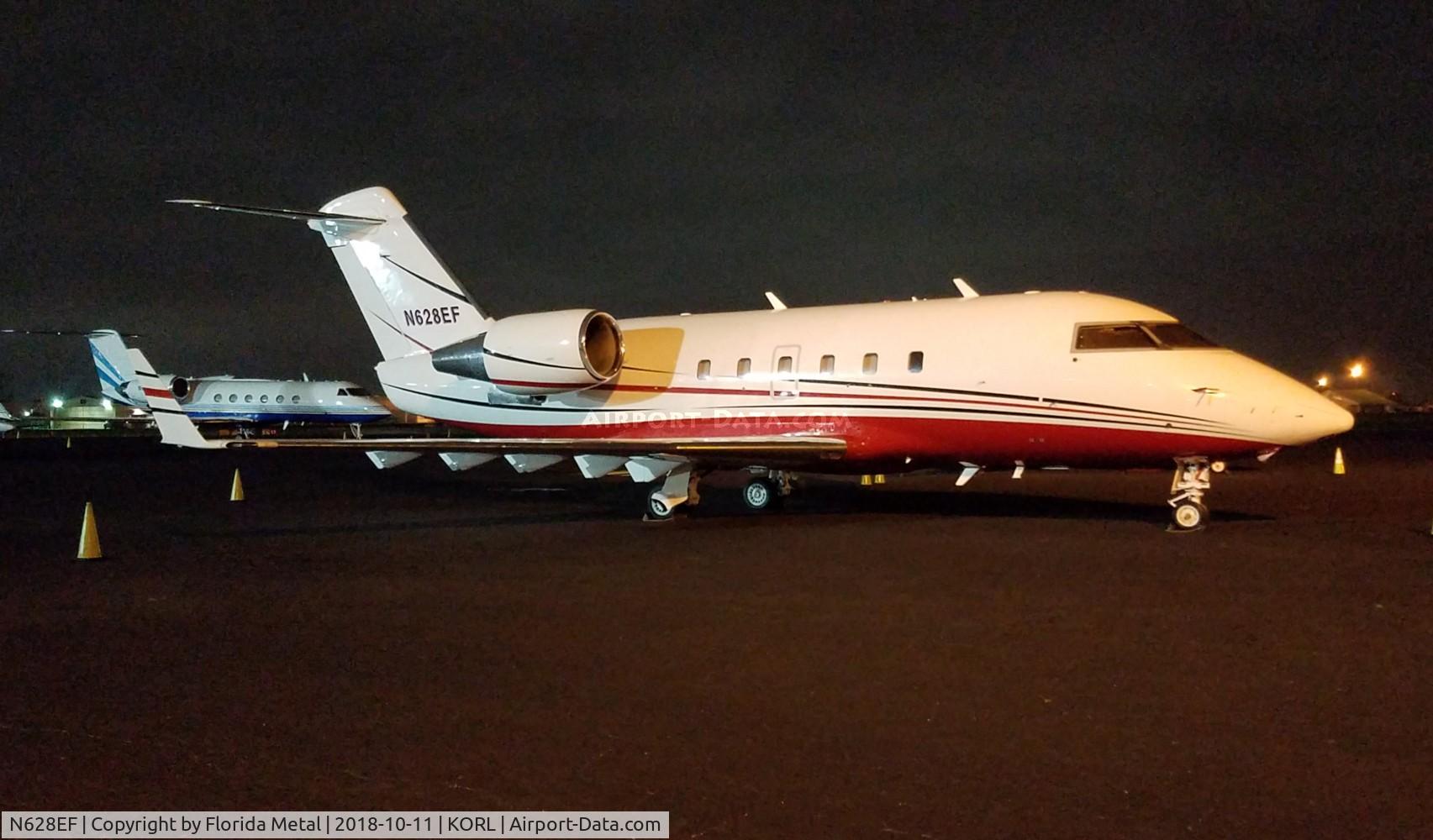 N628EF, 1988 Canadair Challenger 601-3A (CL-600-2B16) C/N 5024, NBAA 2018