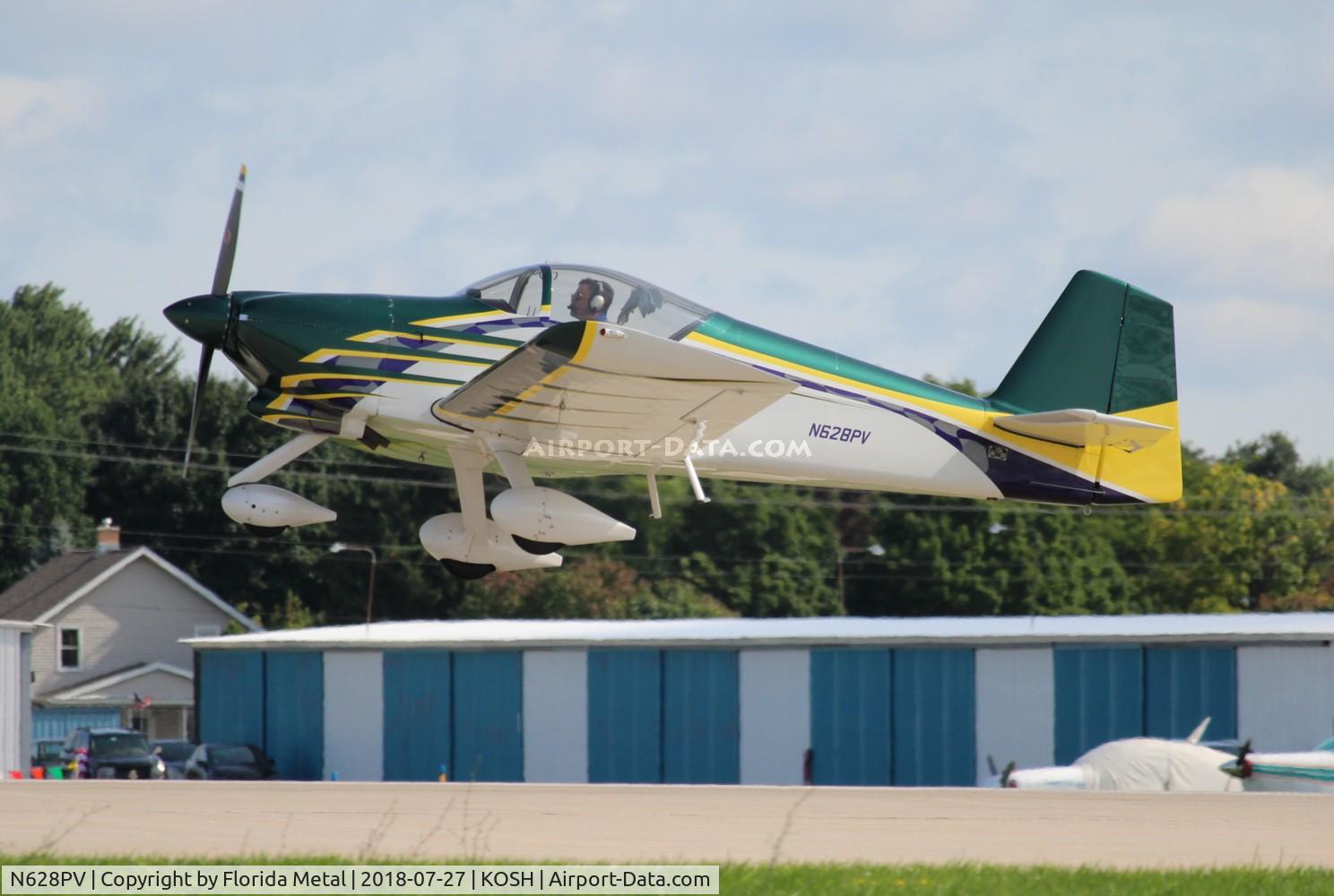 N628PV, 2000 Vans RV-6A C/N 24279, OSH 2018
