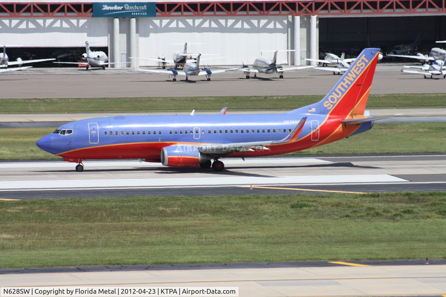 N628SW, 1996 Boeing 737-3H4 C/N 27703, TPA 2012