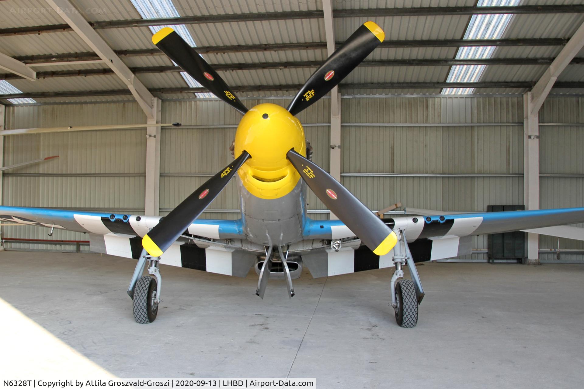N6328T, 1944 North American P-51D Mustang C/N 122-39713 (44-73254), LHBD - Börgönd Airport, Hungary. 2020 Airshow