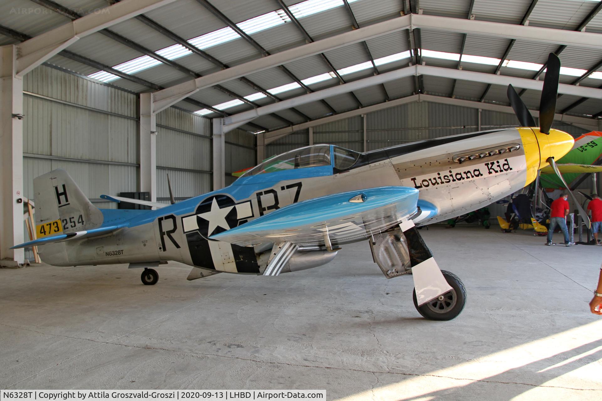 N6328T, 1944 North American P-51D Mustang C/N 122-39713 (44-73254), LHBD - Börgönd Airport, Hungary. 2020 Airshow