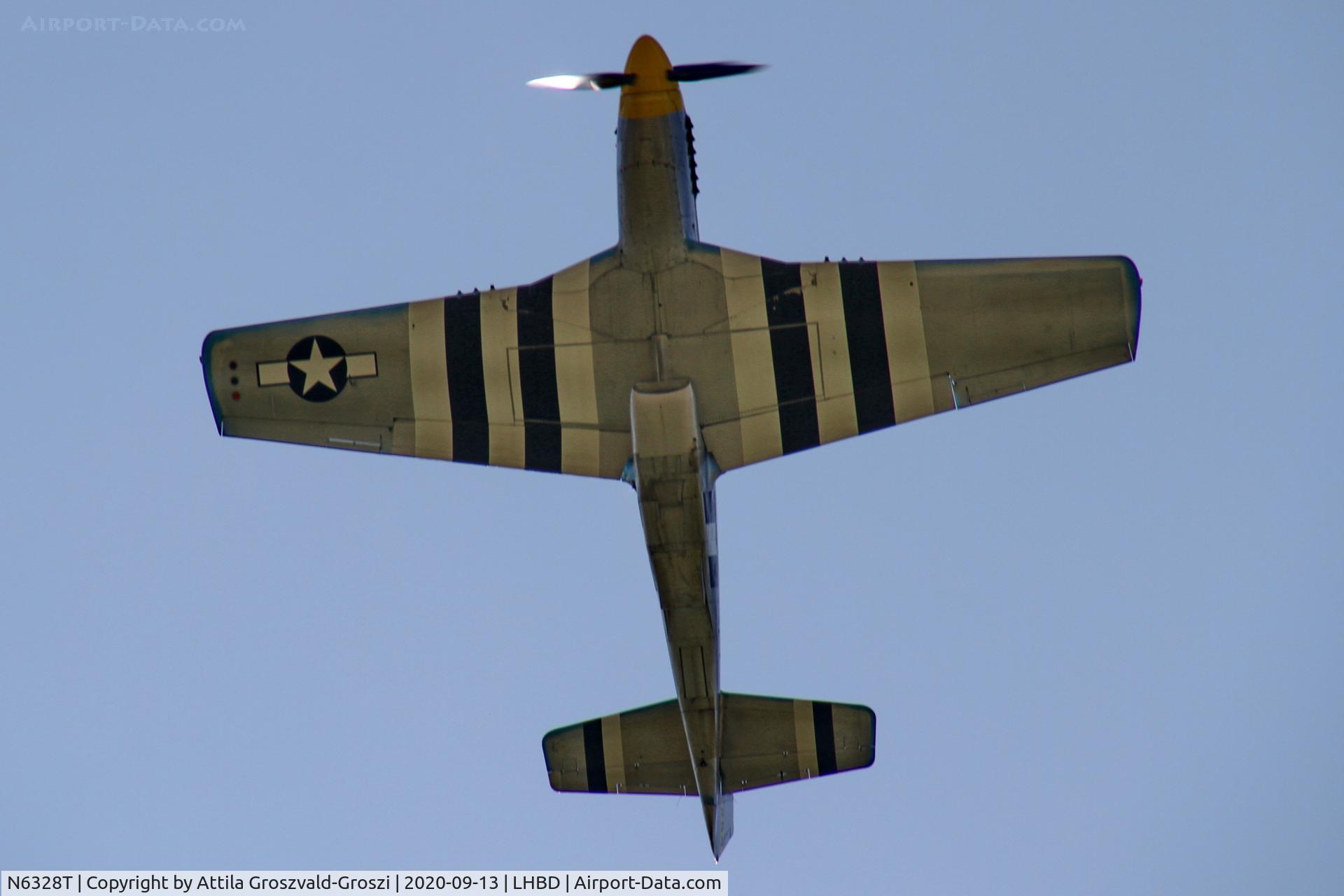 N6328T, 1944 North American P-51D Mustang C/N 122-39713 (44-73254), LHBD - Börgönd Airport, Hungary. 2020 Airshow