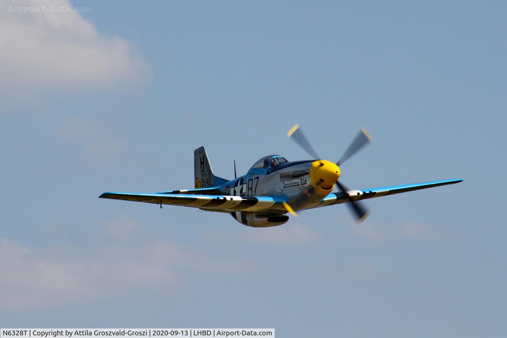 N6328T, 1944 North American P-51D Mustang C/N 122-39713 (44-73254), LHBD - Börgönd Airport, Hungary. 2020 Airshow
