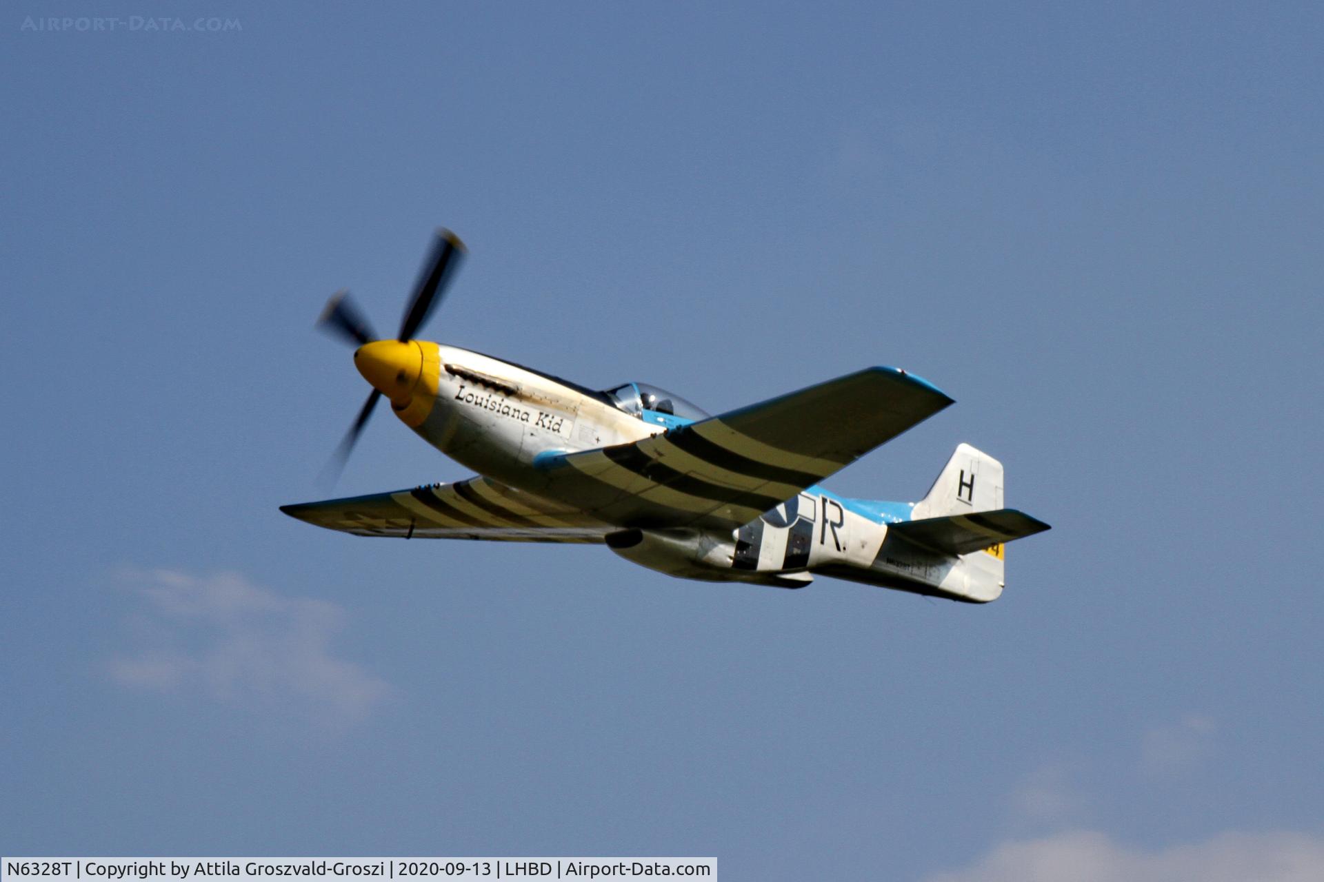 N6328T, 1944 North American P-51D Mustang C/N 122-39713 (44-73254), LHBD - Börgönd Airport, Hungary. 2020 Airshow