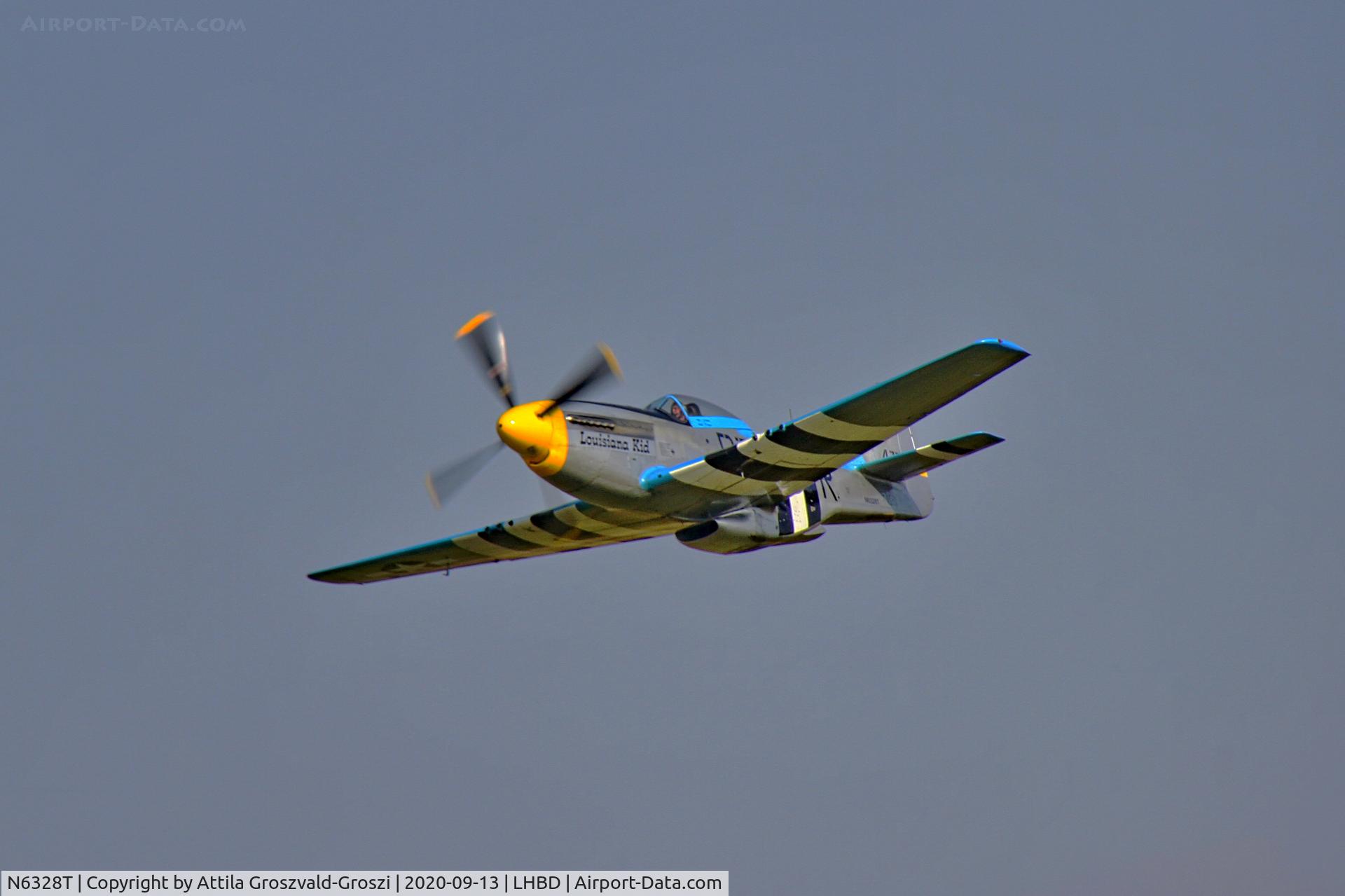 N6328T, 1944 North American P-51D Mustang C/N 122-39713 (44-73254), LHBD - Börgönd Airport, Hungary. 2020 Airshow