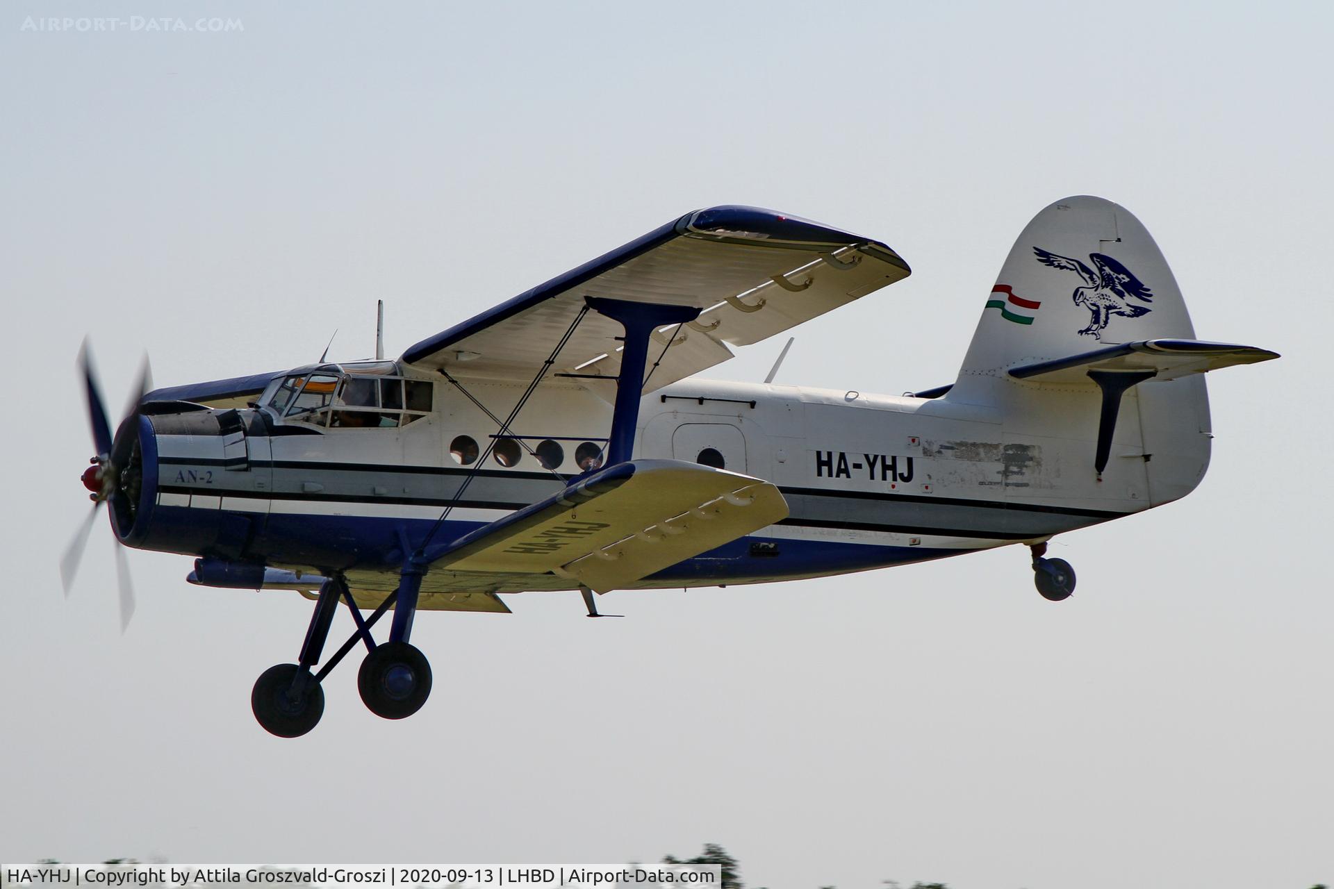 HA-YHJ, PZL-Mielec An-2TP C/N 1G238-53, LHBD - Börgönd Airport, Hungary. 2020 Airshow