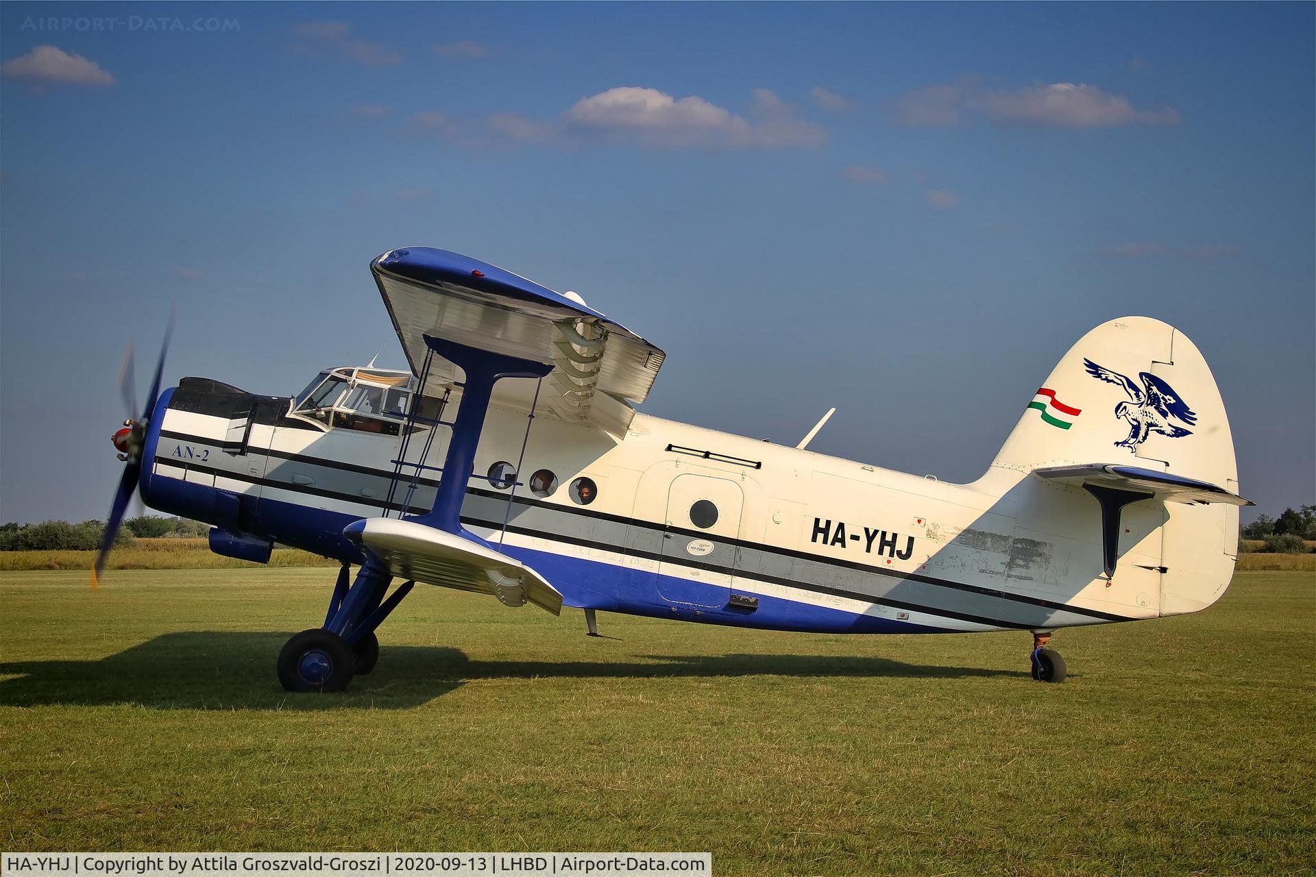 HA-YHJ, PZL-Mielec An-2TP C/N 1G238-53, LHBD - Börgönd Airport, Hungary. 2020 Airshow