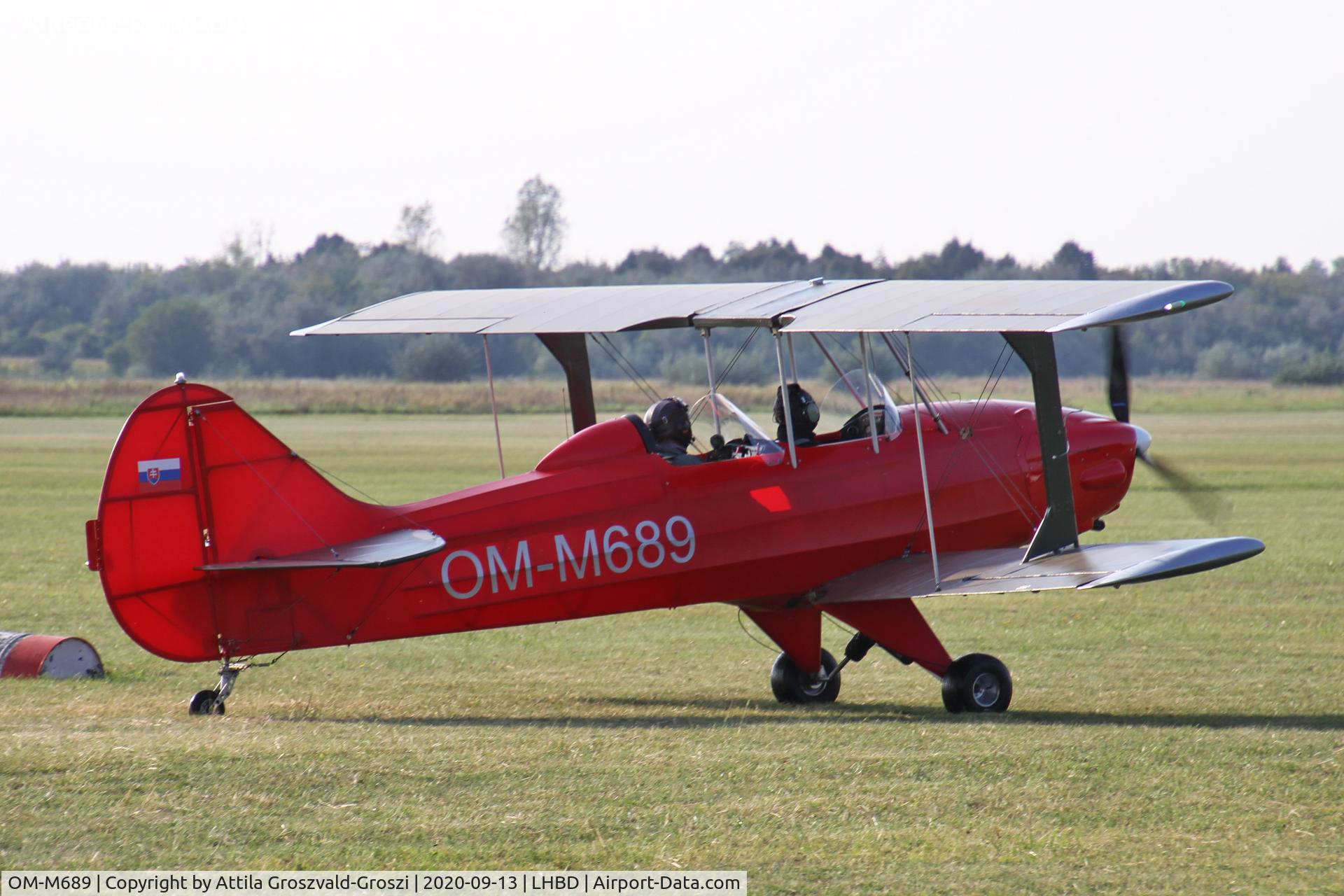 OM-M689, 2017 Tiger Cub Developments Sherwood Ranger XP C/N XP 32, LHBD - Börgönd Airport, Hungary. 2020 Airshow