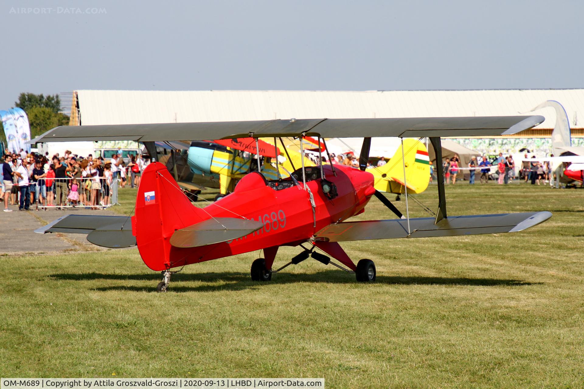 OM-M689, 2017 Tiger Cub Developments Sherwood Ranger XP C/N XP 32, LHBD - Börgönd Airport, Hungary. 2020 Airshow