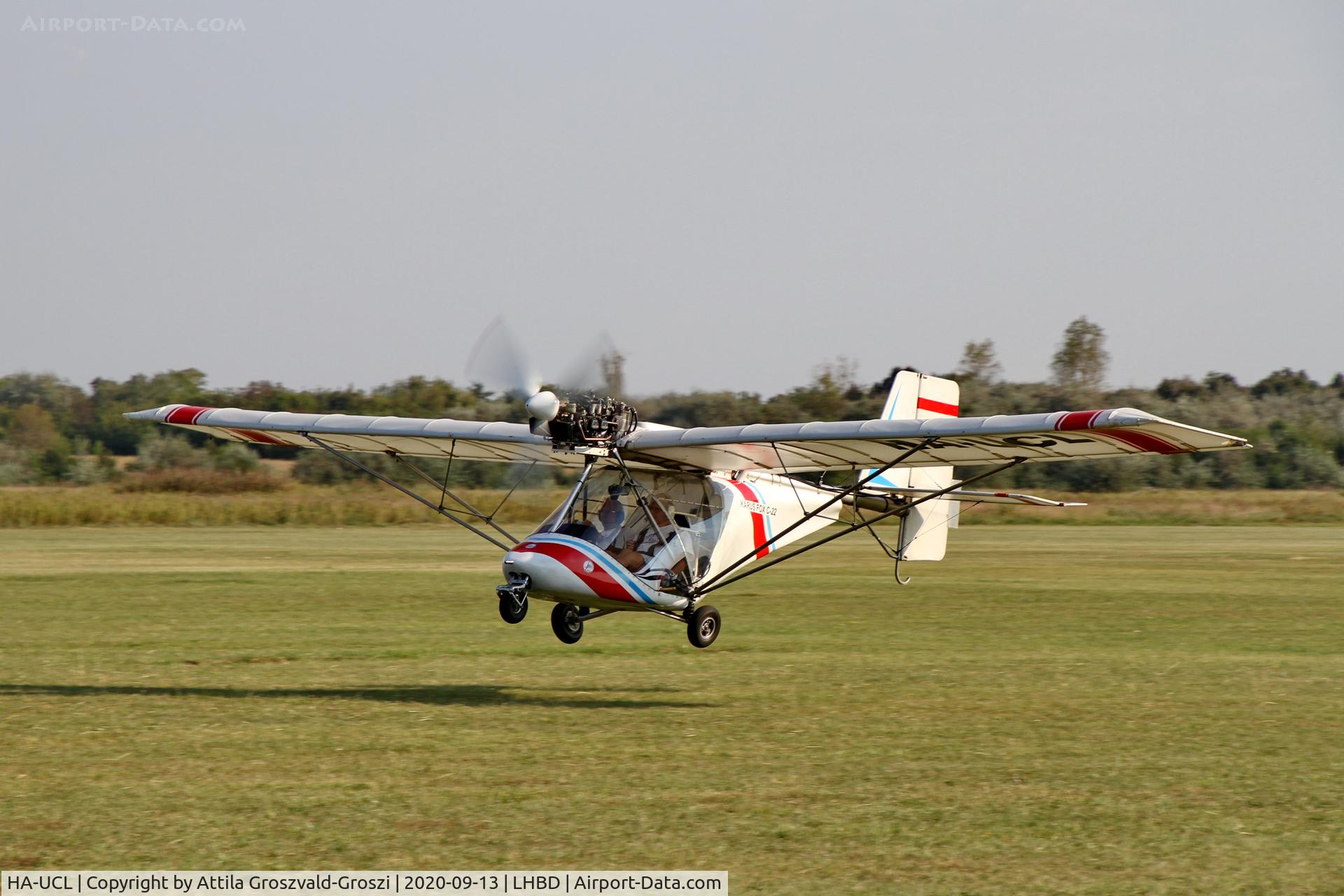 HA-UCL, Comco-Ikarus C-22 Fox C/N 8606-3020, LHBD - Börgönd Airport, Hungary. 2020 Airshow