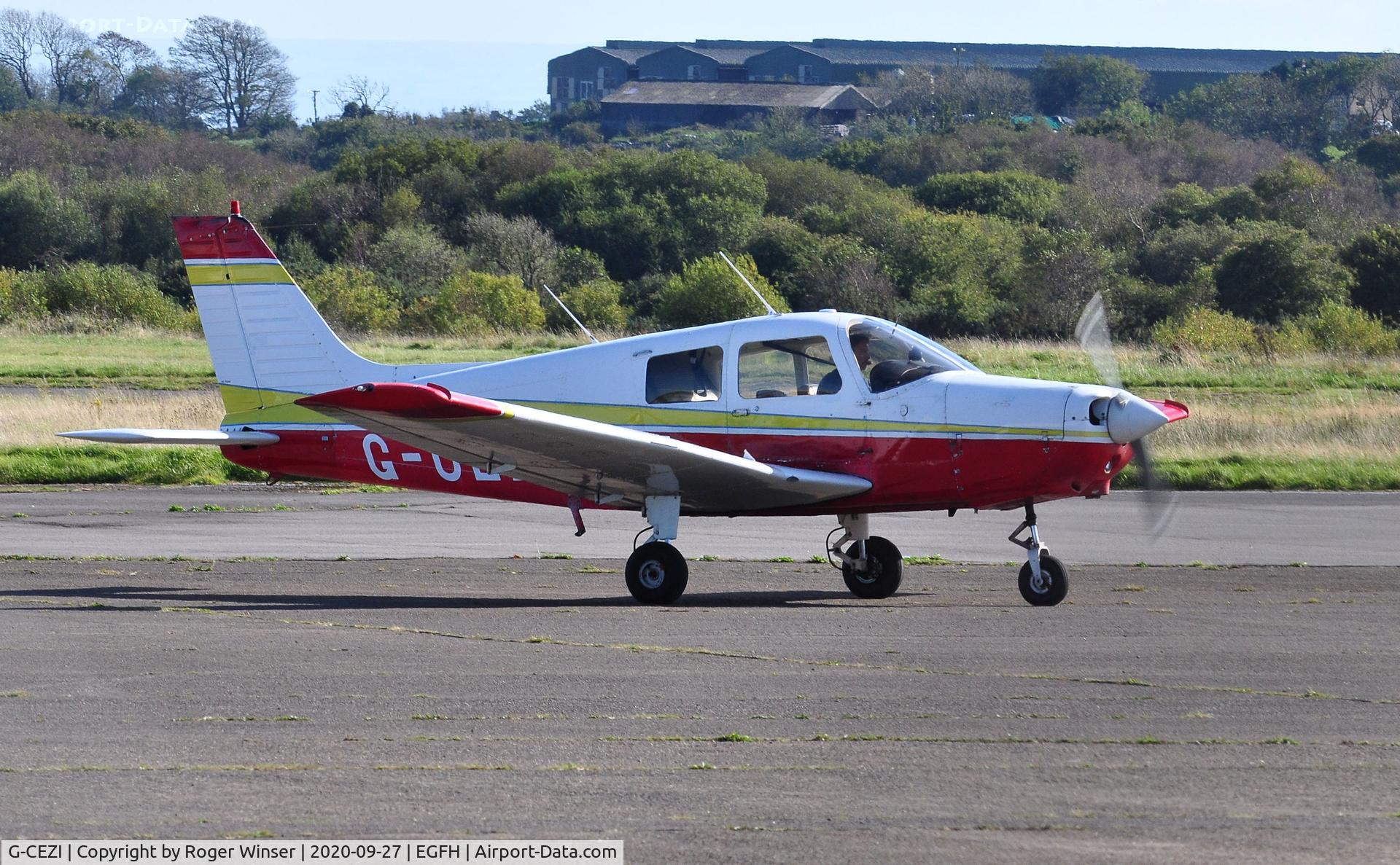 G-CEZI, 1989 Piper PA-28-161 Cadet C/N 2841228, Visiting Piper Cadet