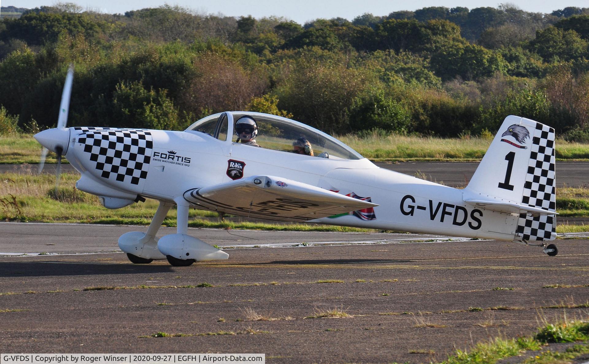 G-VFDS, 2012 Vans RV-8 C/N PFA 303-14637, Resident aircraft (Raven1 of Team Raven)