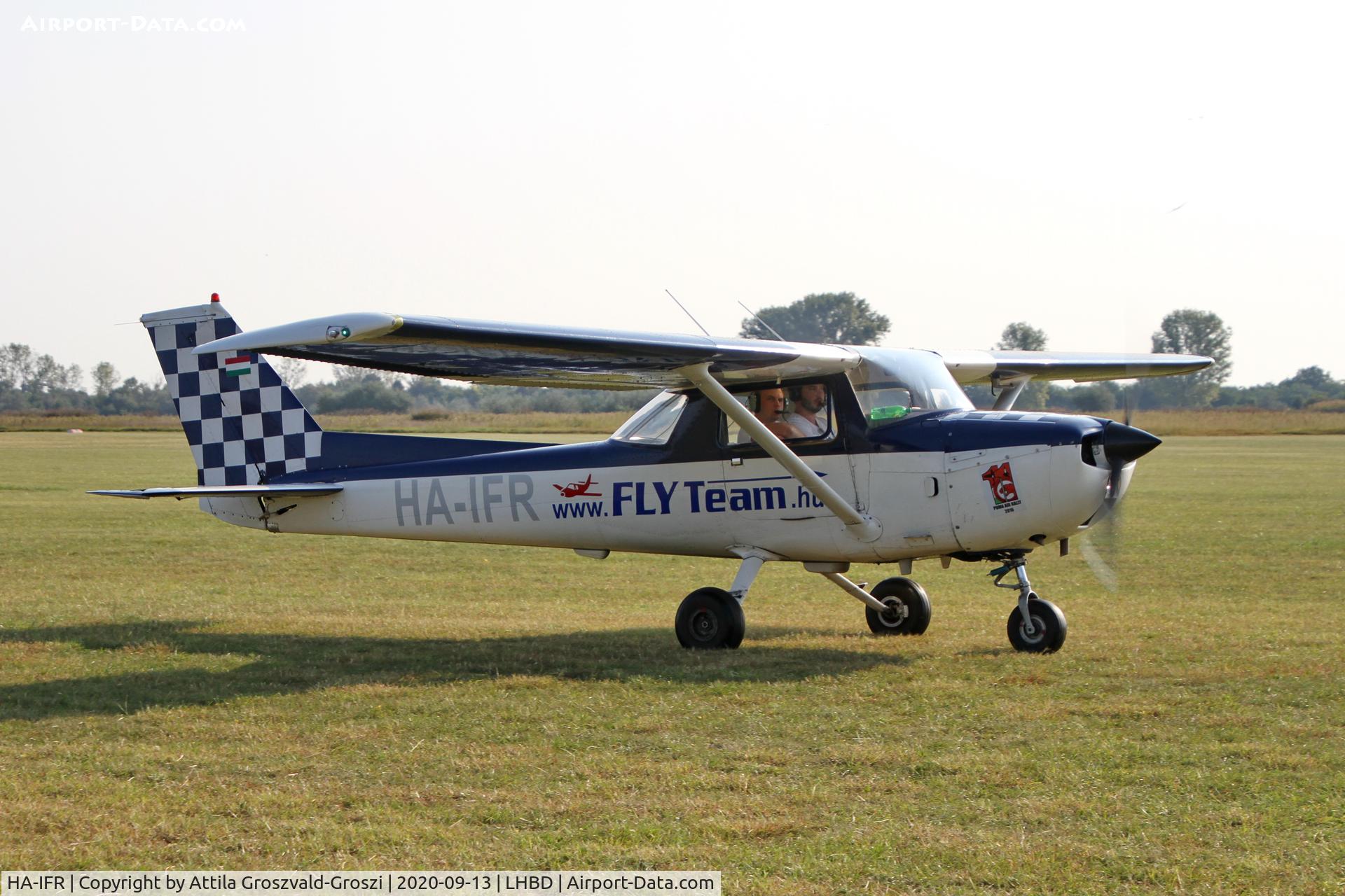 HA-IFR, 1970 Reims FA150L C/N 0083, LHBD - Börgönd Airport, Hungary. 2020 Airshow