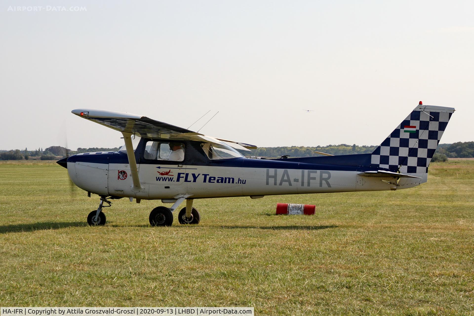 HA-IFR, 1970 Reims FA150L C/N 0083, LHBD - Börgönd Airport, Hungary. 2020 Airshow