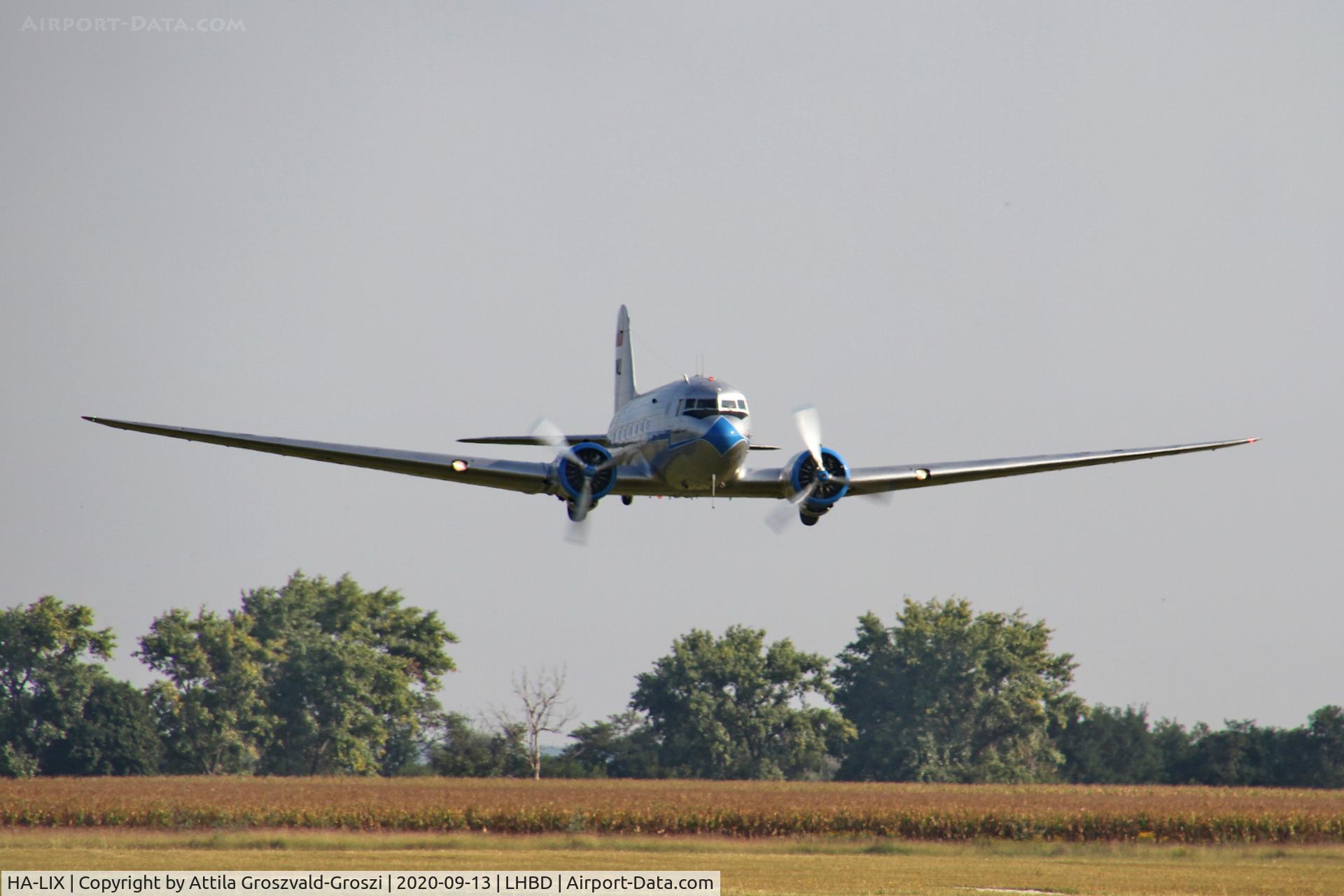 HA-LIX, 1949 Lisunov Li-2T Cab C/N 18433209, LHBD - Börgönd Airport, Hungary. 2020 Airshow