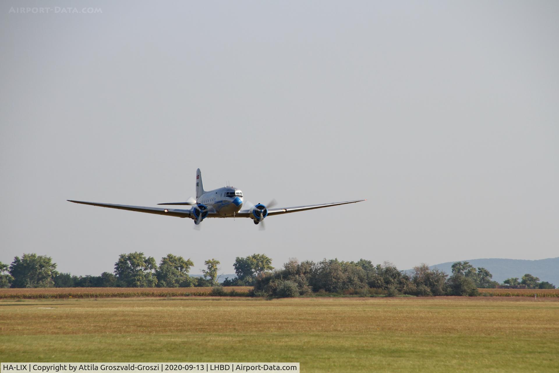 HA-LIX, 1949 Lisunov Li-2T Cab C/N 18433209, LHBD - Börgönd Airport, Hungary. 2020 Airshow