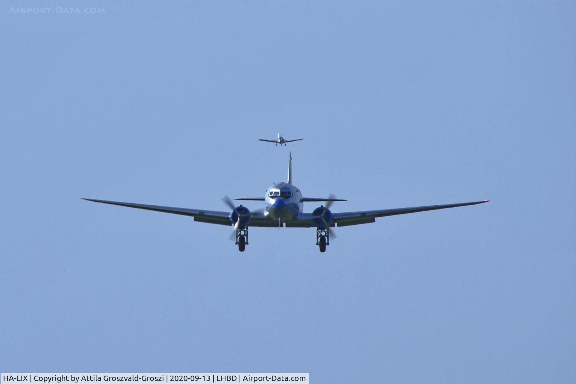 HA-LIX, 1949 Lisunov Li-2T Cab C/N 18433209, LHBD - Börgönd Airport, Hungary. 2020 Airshow