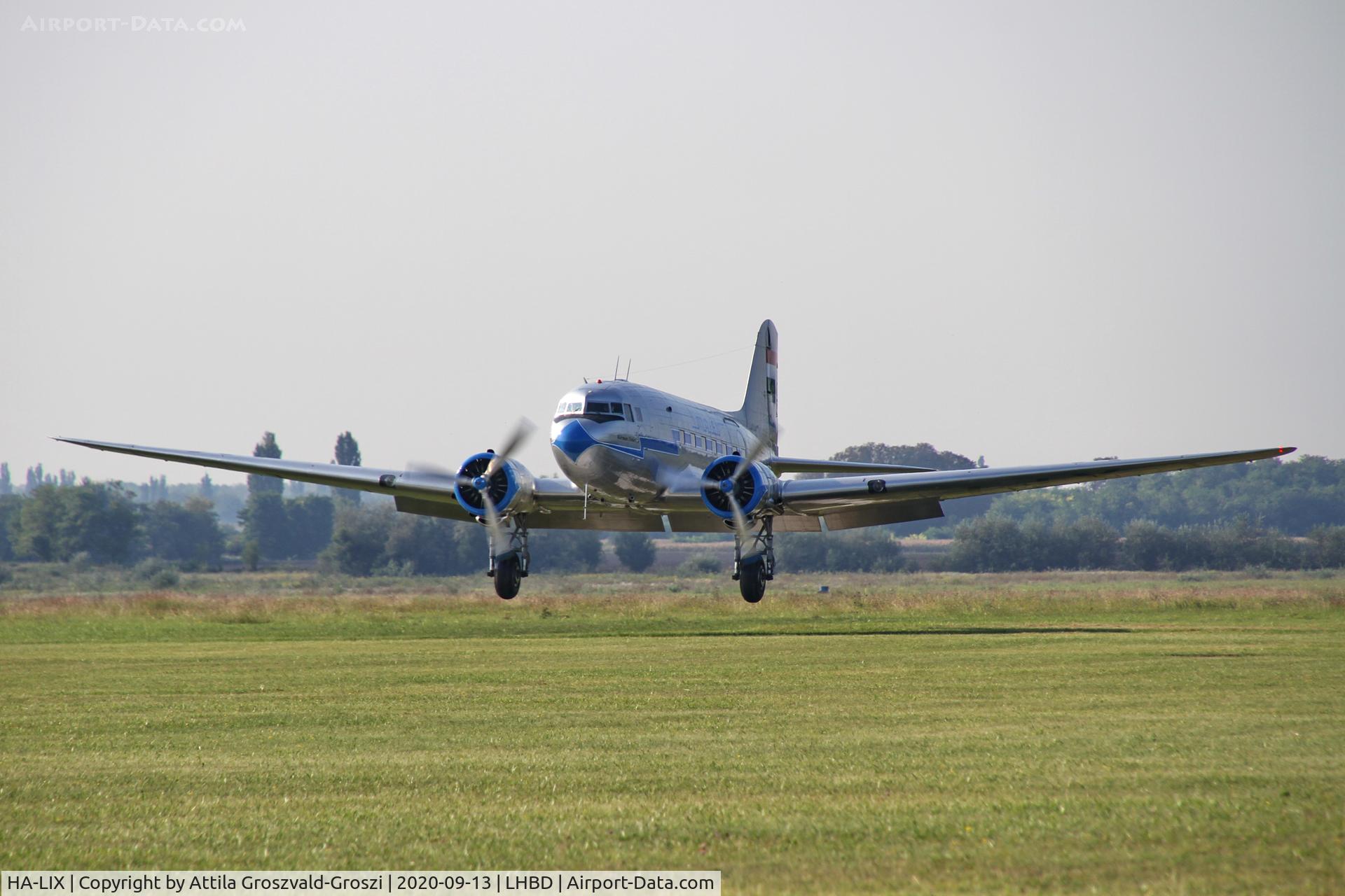 HA-LIX, 1949 Lisunov Li-2T Cab C/N 18433209, LHBD - Börgönd Airport, Hungary. 2020 Airshow