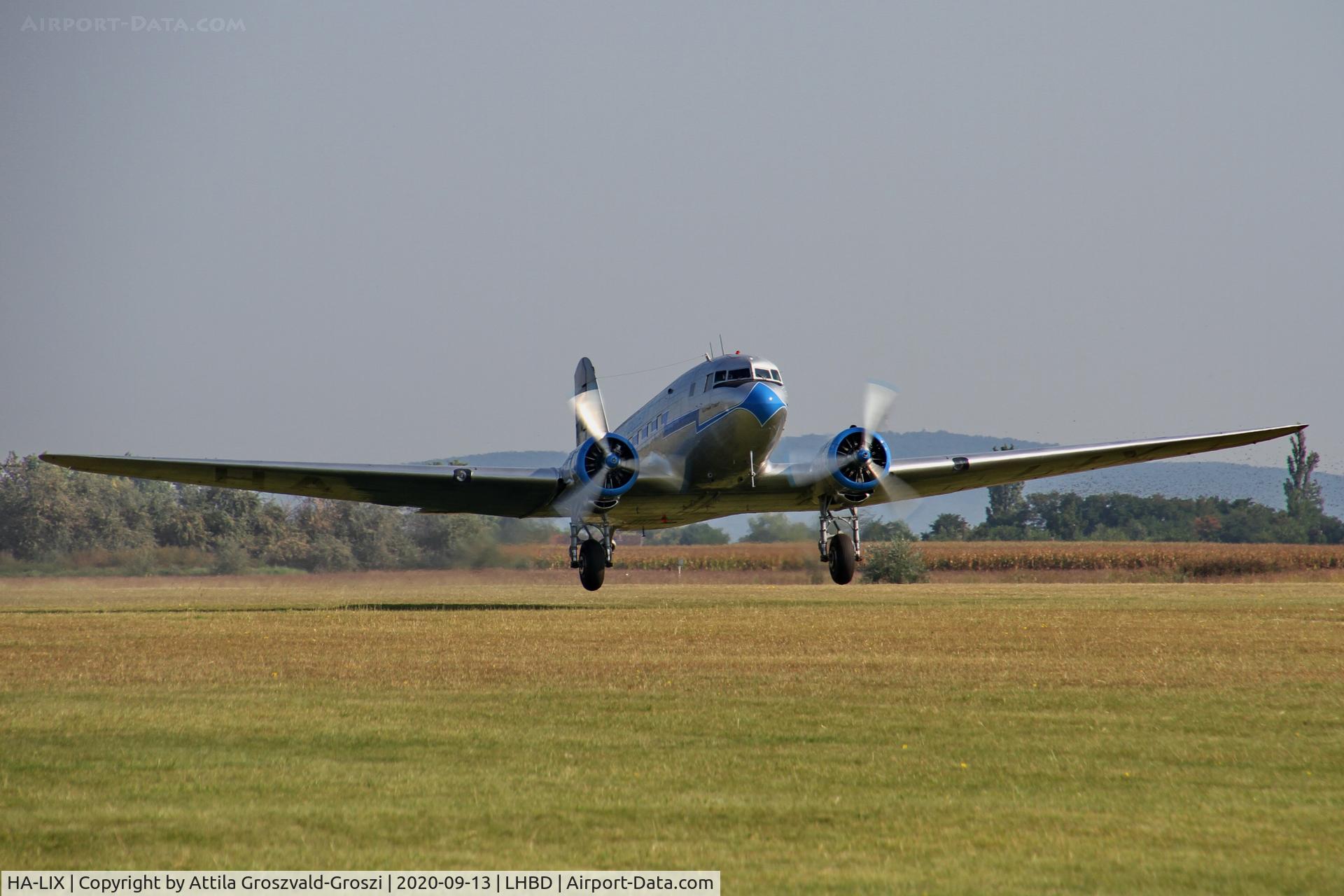 HA-LIX, 1949 Lisunov Li-2T Cab C/N 18433209, LHBD - Börgönd Airport, Hungary. 2020 Airshow