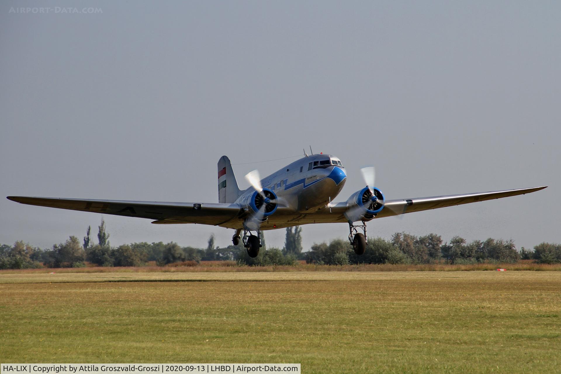 HA-LIX, 1949 Lisunov Li-2T Cab C/N 18433209, LHBD - Börgönd Airport, Hungary. 2020 Airshow