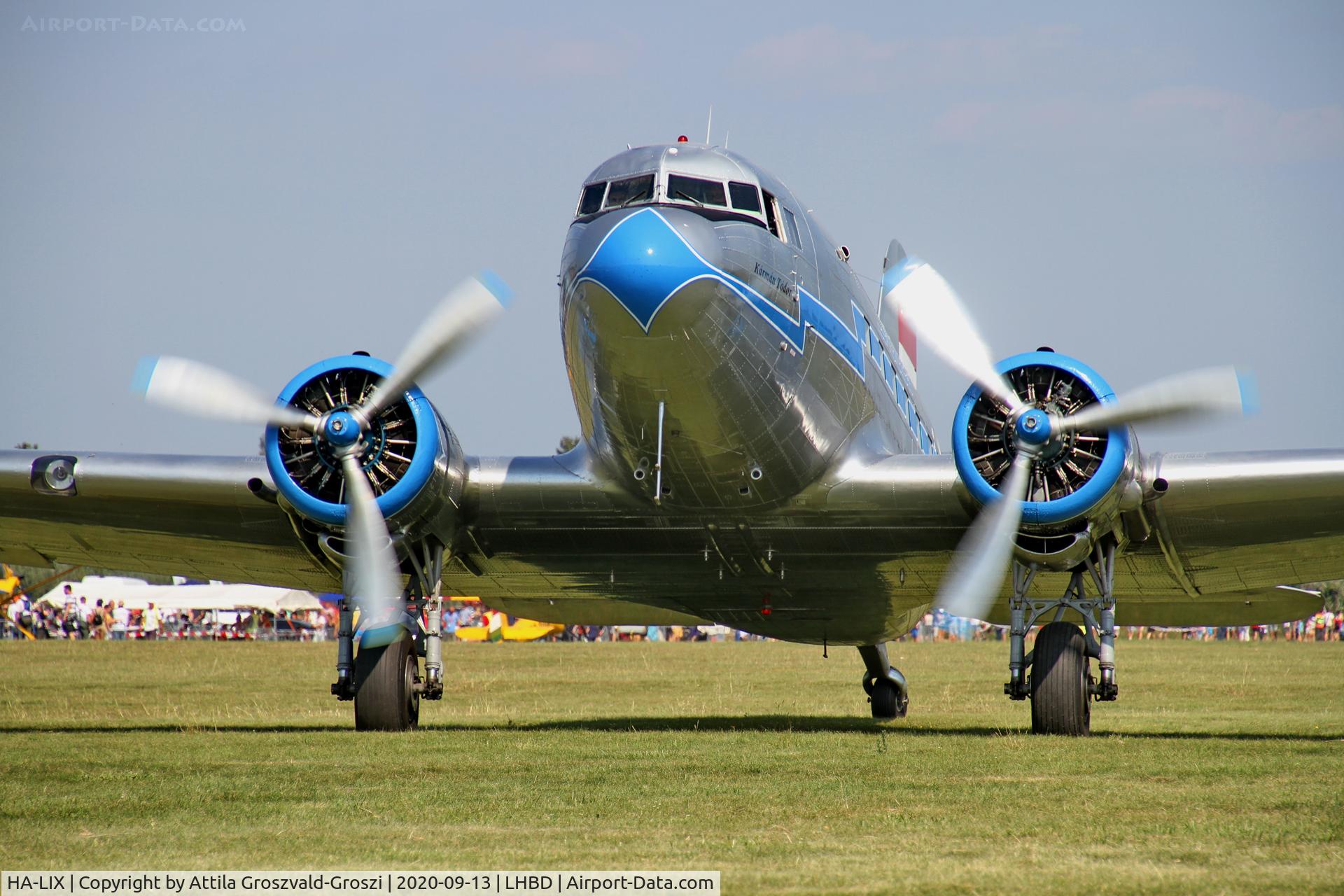 HA-LIX, 1949 Lisunov Li-2T Cab C/N 18433209, LHBD - Börgönd Airport, Hungary. 2020 Airshow