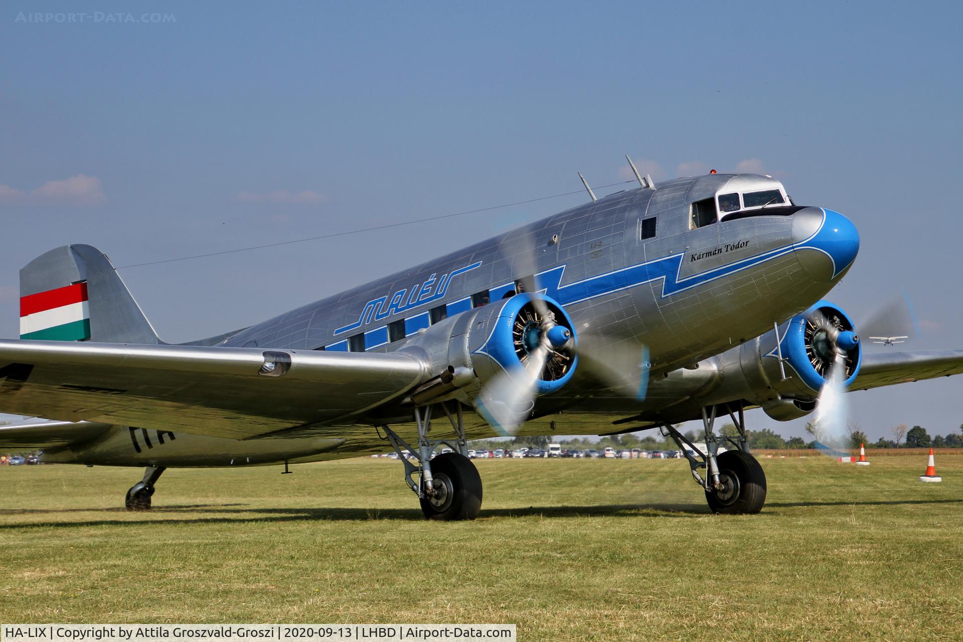 HA-LIX, 1949 Lisunov Li-2T Cab C/N 18433209, LHBD - Börgönd Airport, Hungary. 2020 Airshow