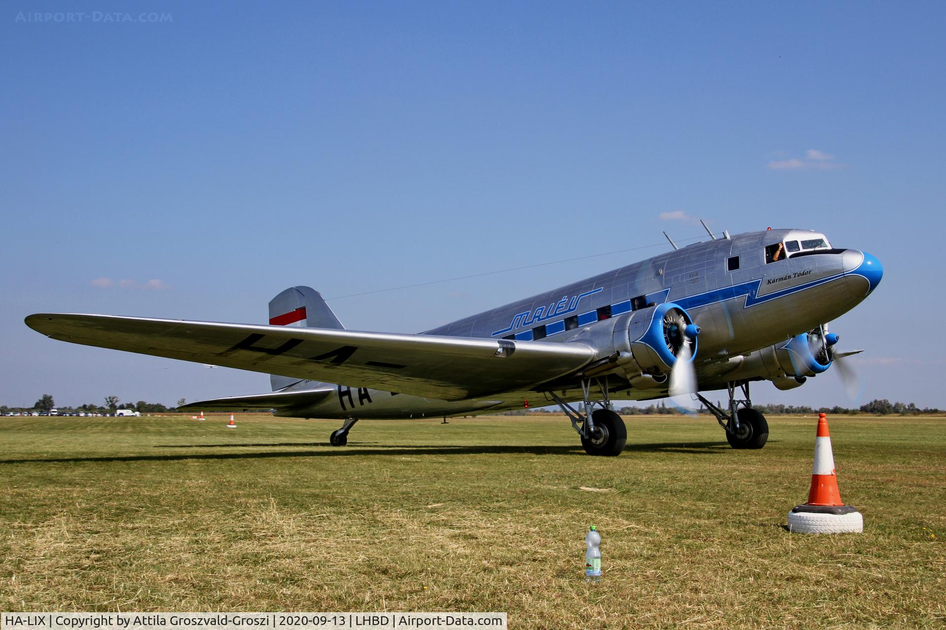 HA-LIX, 1949 Lisunov Li-2T Cab C/N 18433209, LHBD - Börgönd Airport, Hungary. 2020 Airshow