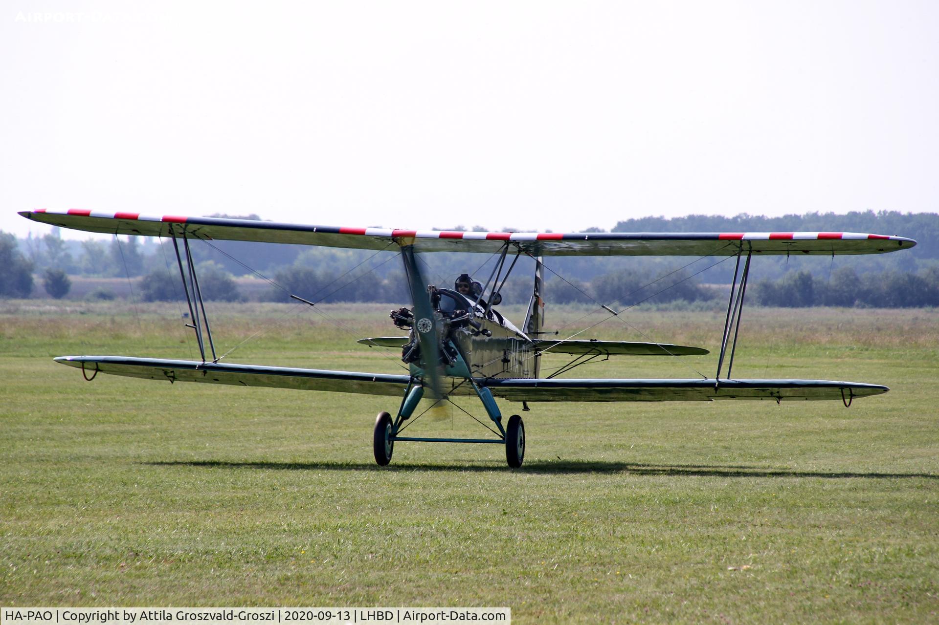 HA-PAO, 1954 PZL-Okecie CSS-13 (Polikarpov Po-2) C/N 0448, LHBD - Börgönd Airport, Hungary. 2020 Airshow